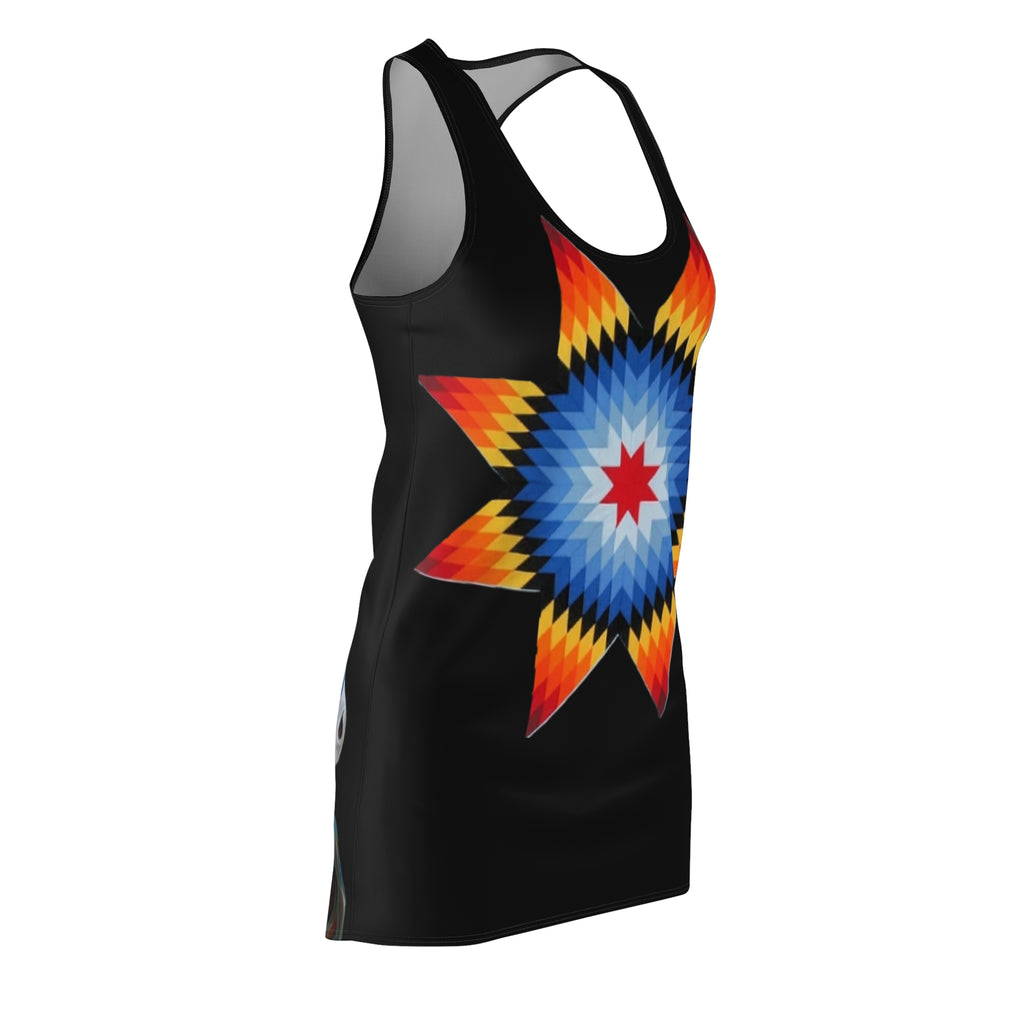 She's The Plug - Native Star & Painted Horse Racerback Dress