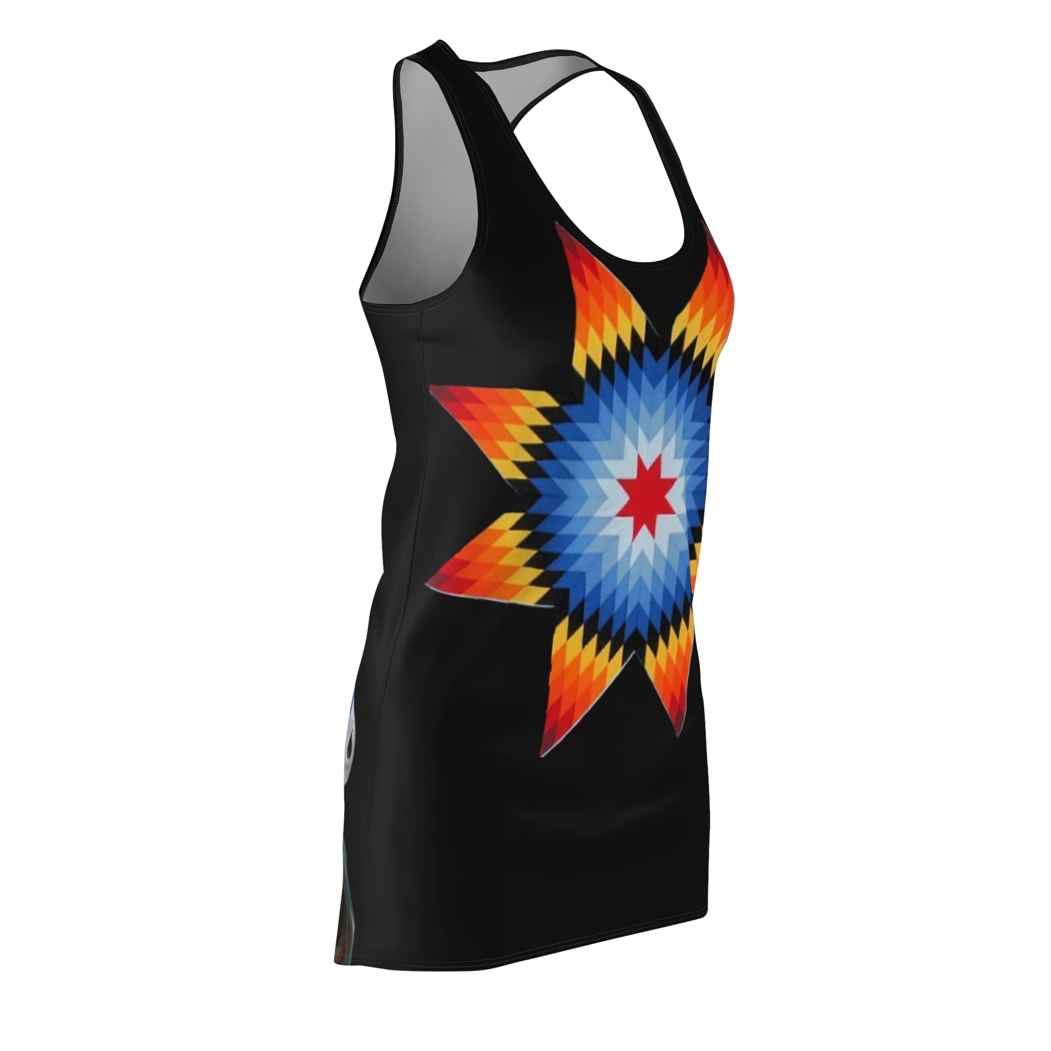 She's The Plug - Native Star & Painted Horse Racerback Dress