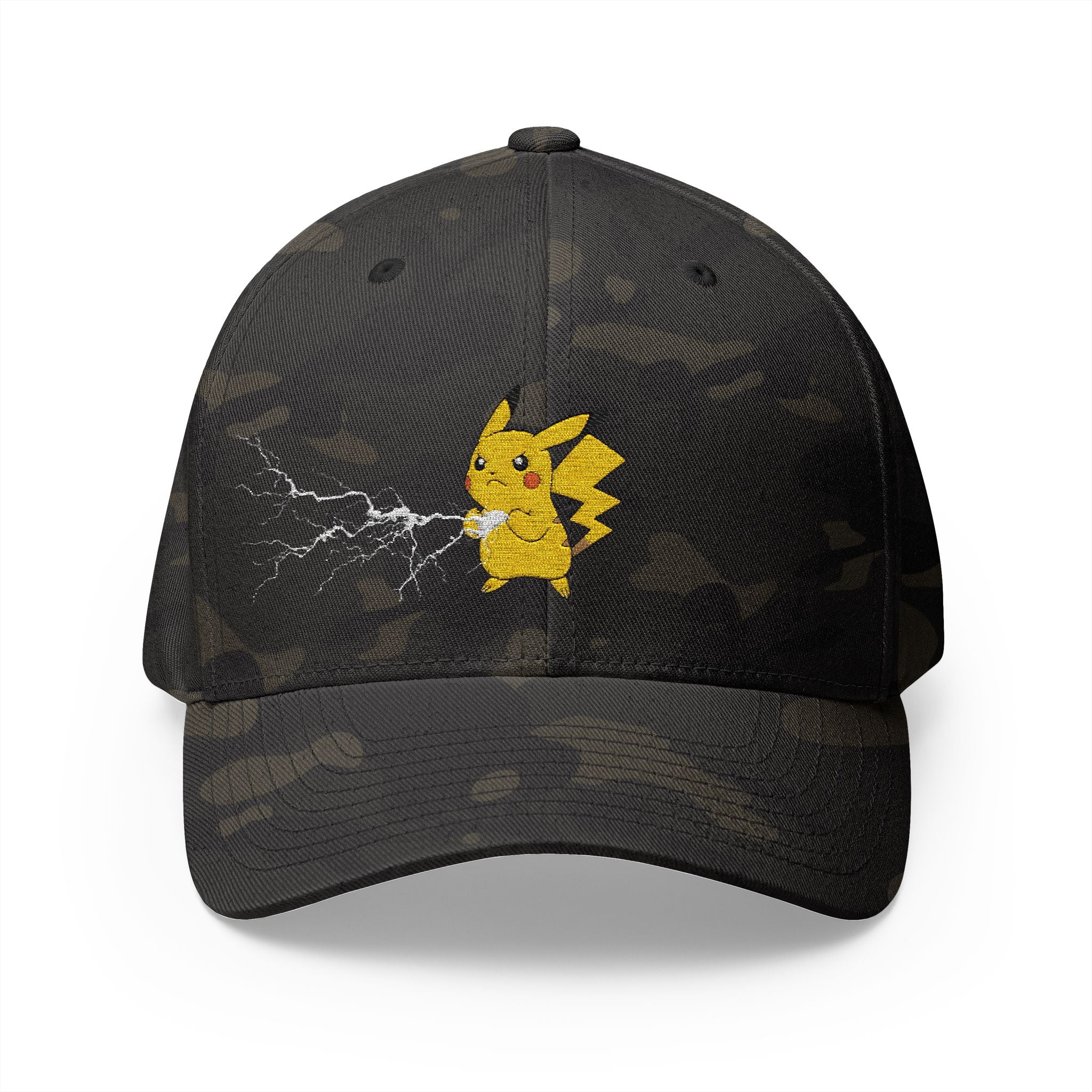 Embroidered  Lightning Fighter Baseball Cap