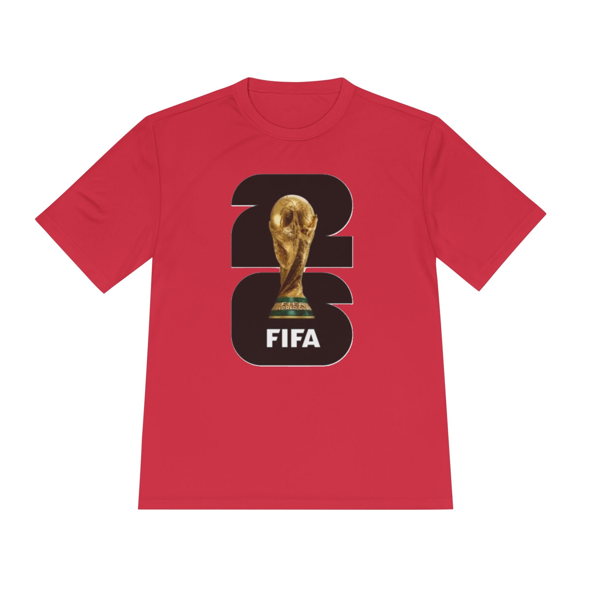 FIFA World Cup 26 Trophy Tee — Soccer Fan Moisture-Wicking Shirt