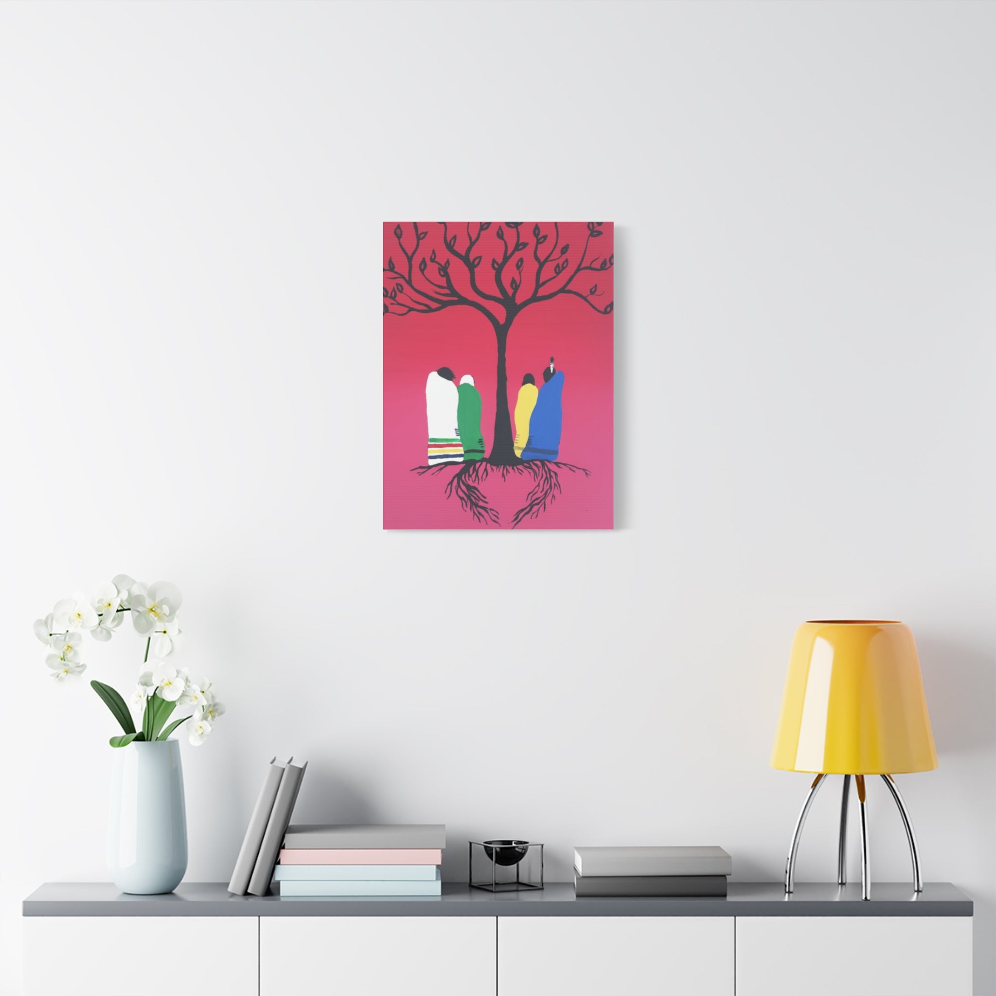Limited Edition Family Tree Matte Canvas Art