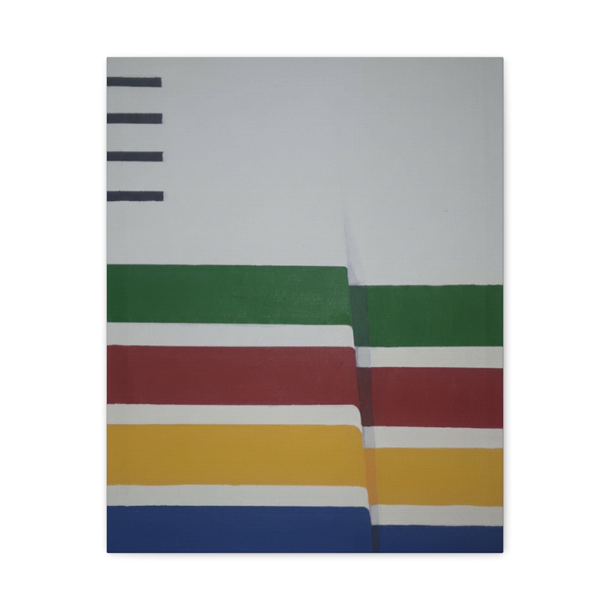Matte Canvas Art - 'Hudson's Bay Blanket: Fur Trade & Indigenous Loss'
