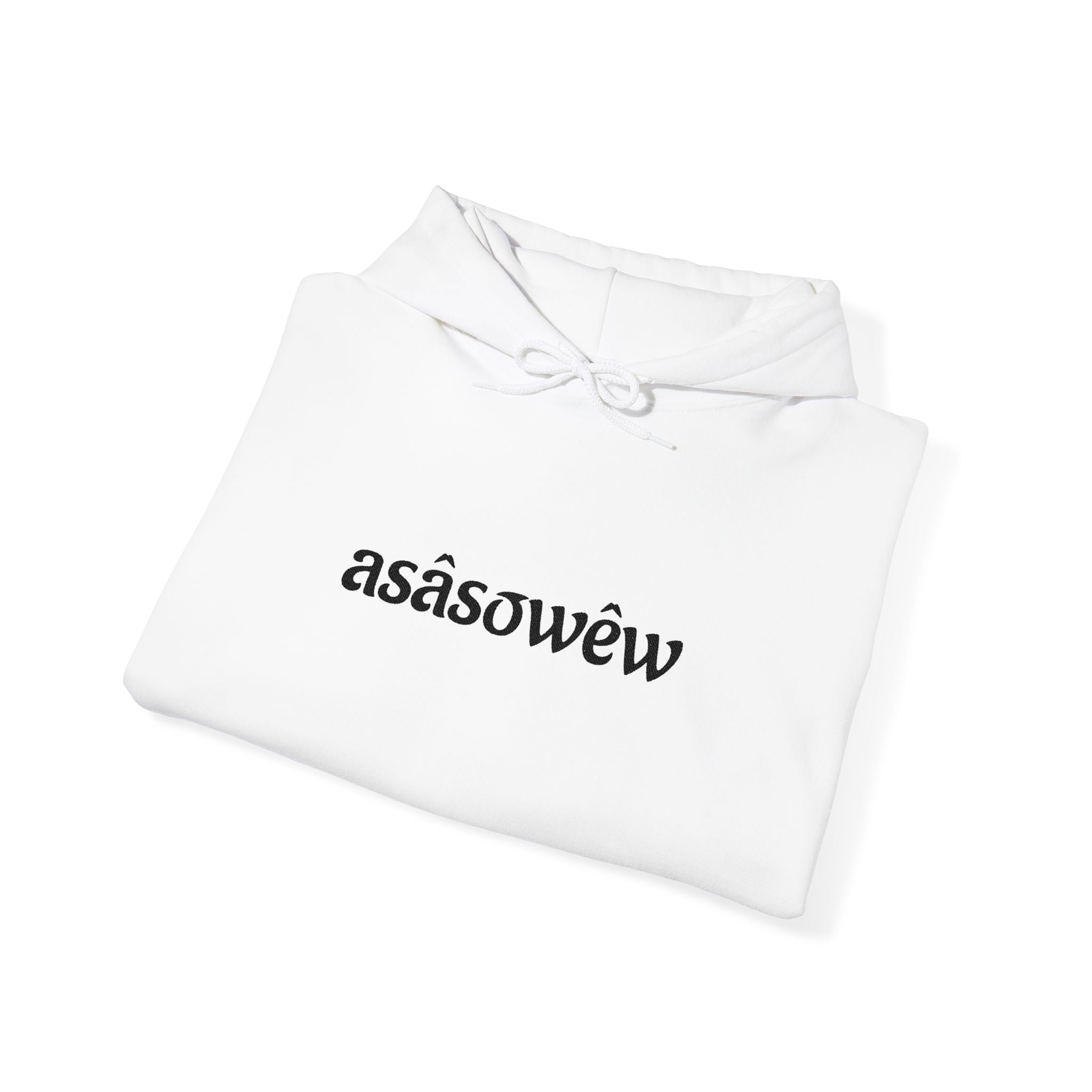 Minimalist "asâsowêw" Hoodie