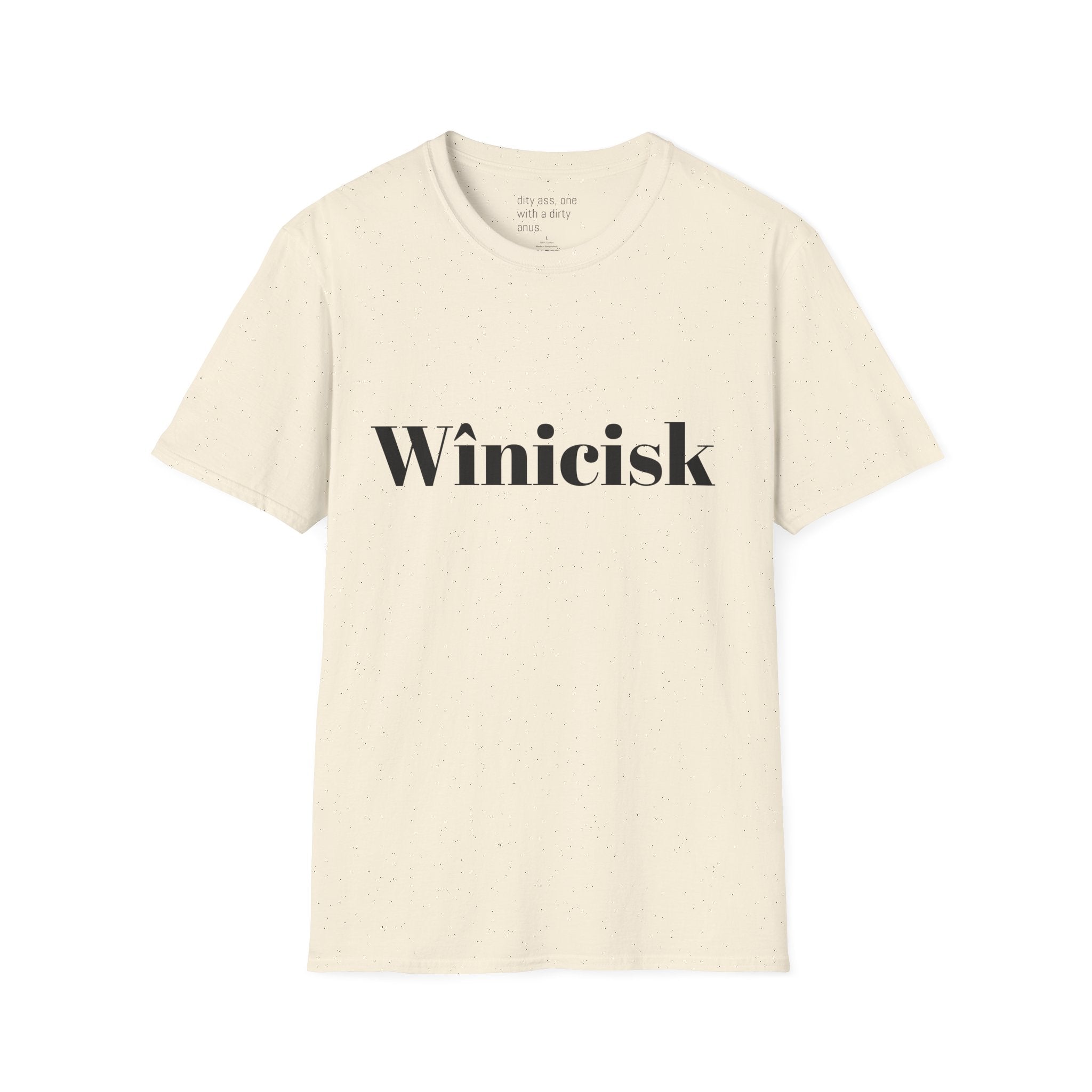 Winicisk T-Shirt — Minimalist Monogram Tee