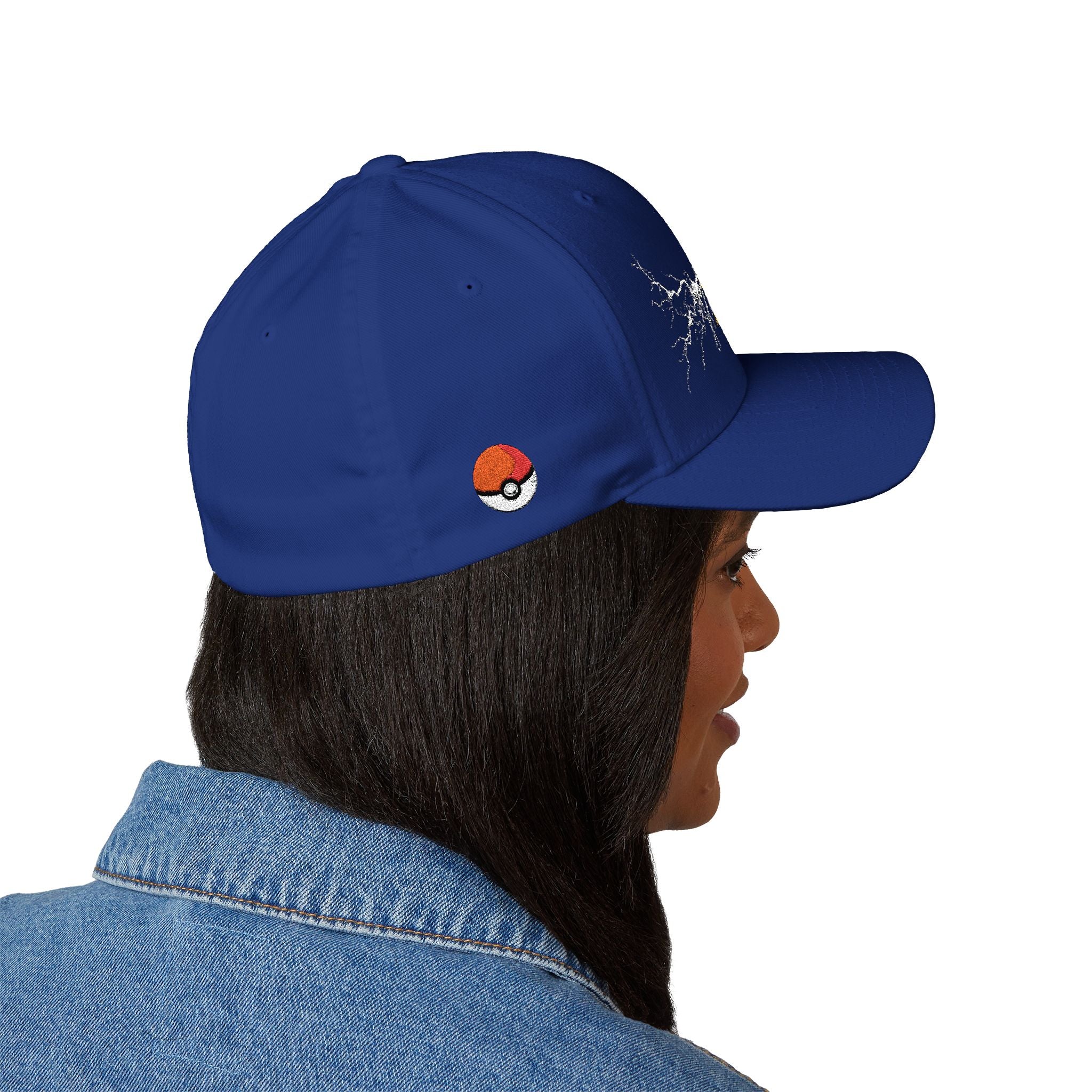 Embroidered  Lightning Fighter Baseball Cap