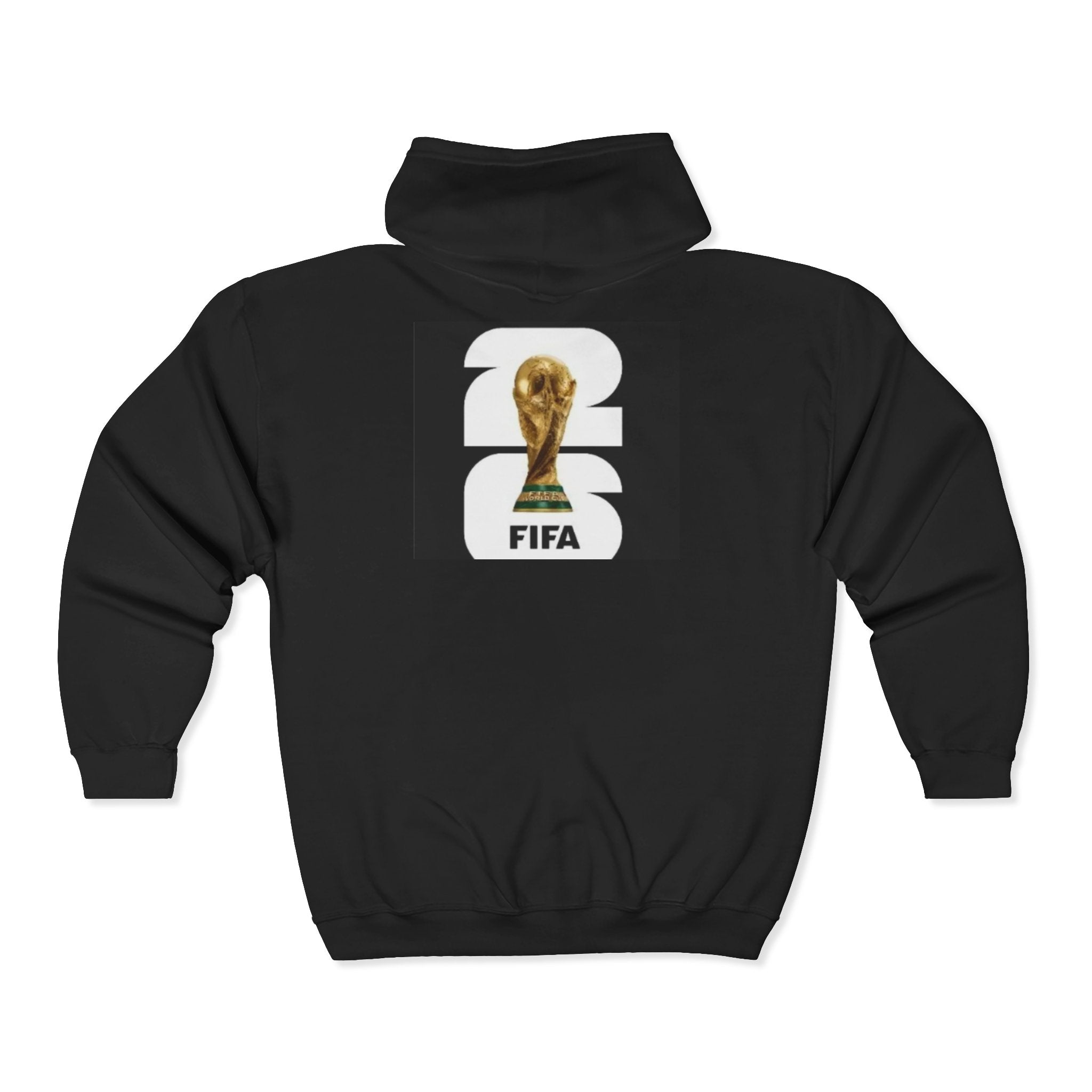 Mexico FIFA World Cup 2026 Full-Zip Hoodie — Team Emblem & Trophy Design