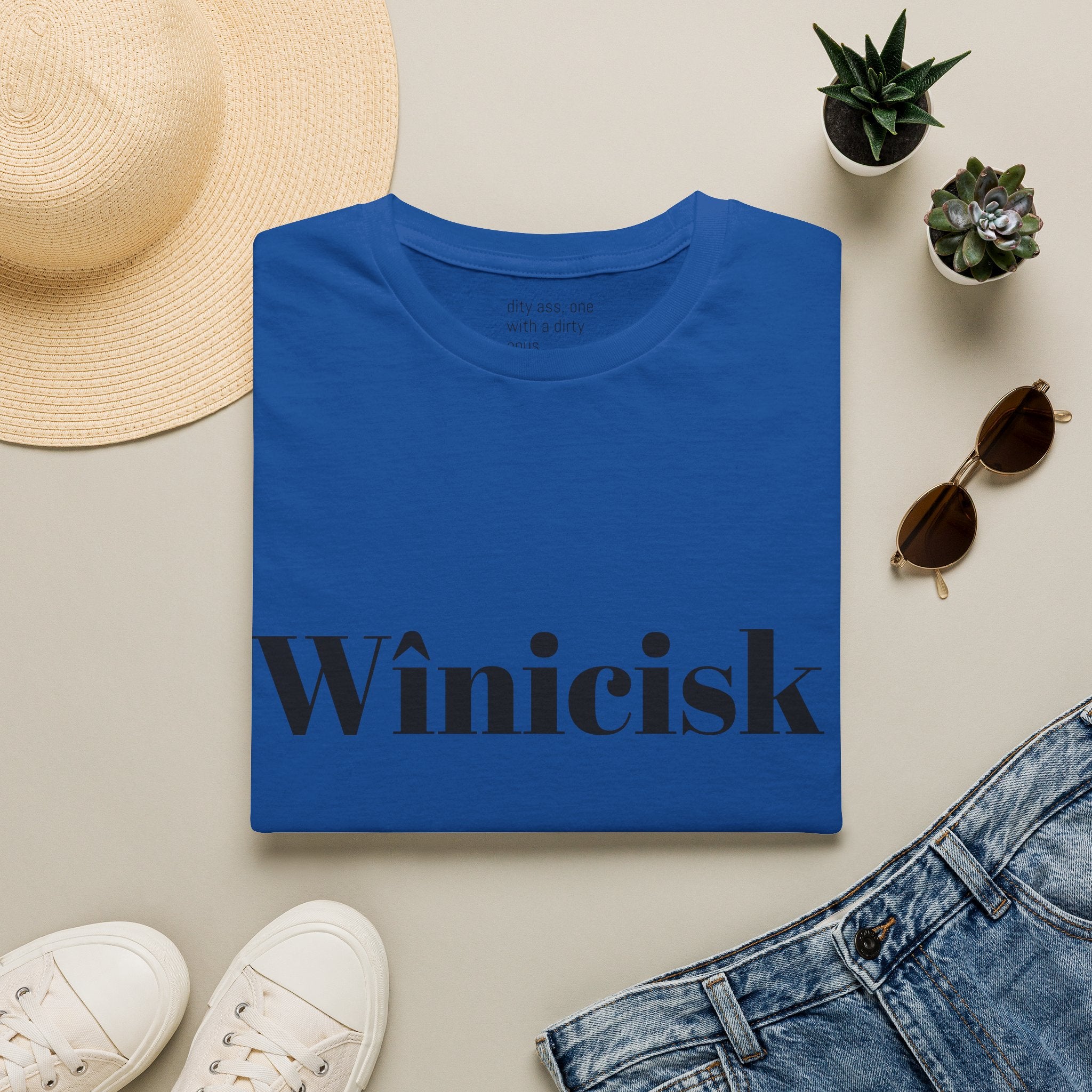Winicisk T-Shirt — Minimalist Monogram Tee