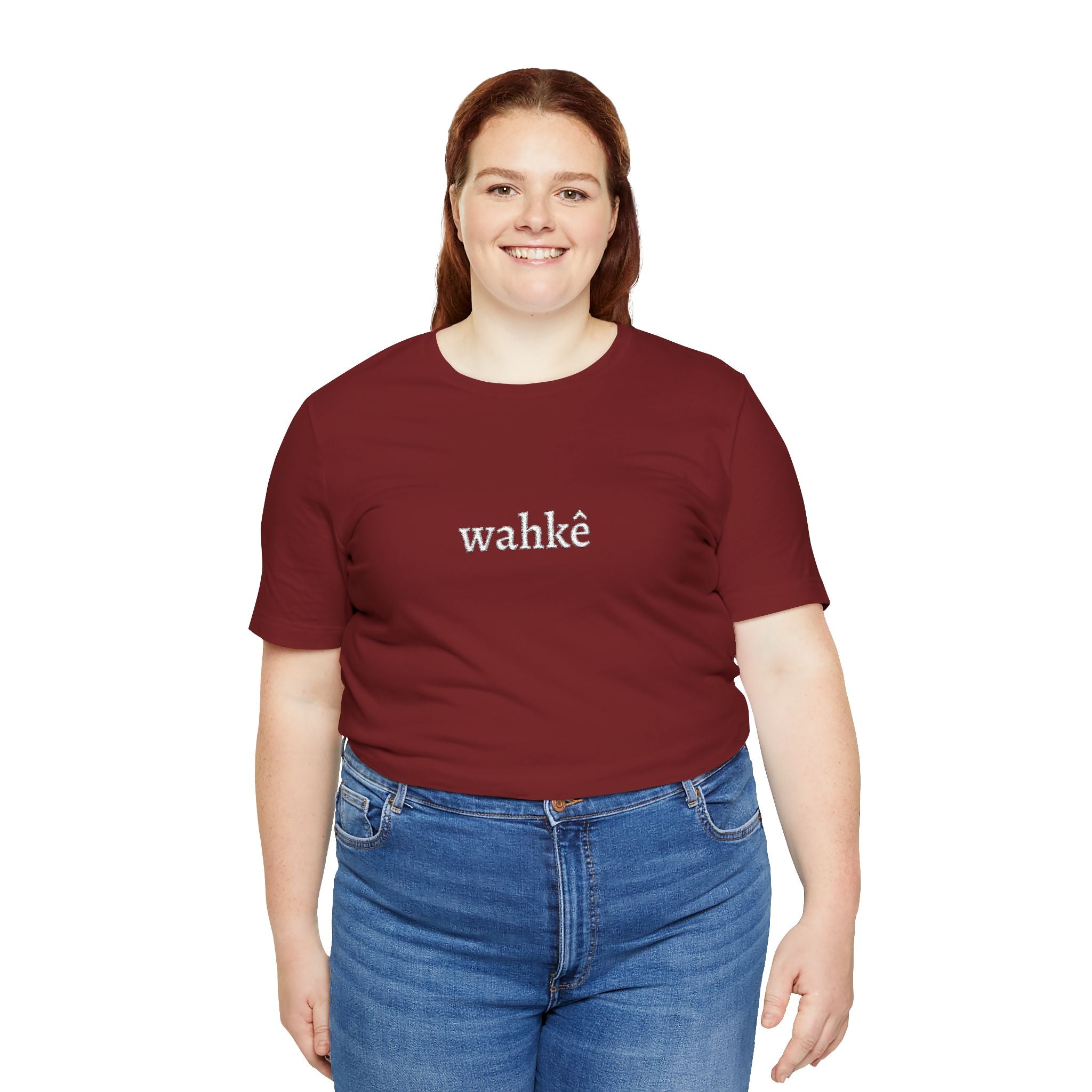 T-Shirt — "wahkê" Script Tee