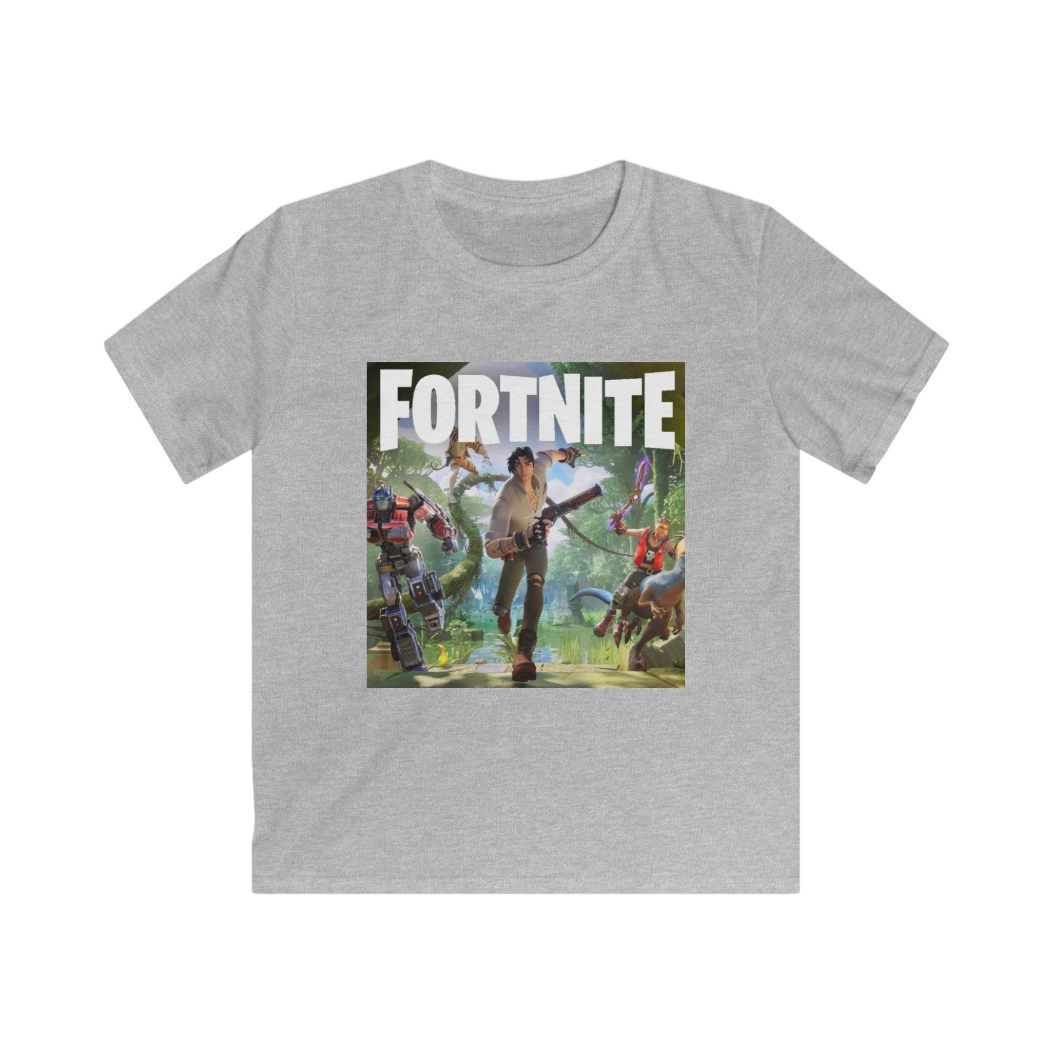 Fortnite Kids Tee — Fortnite Logo & Characters Graphic T‑Shirt for Boys and Girls