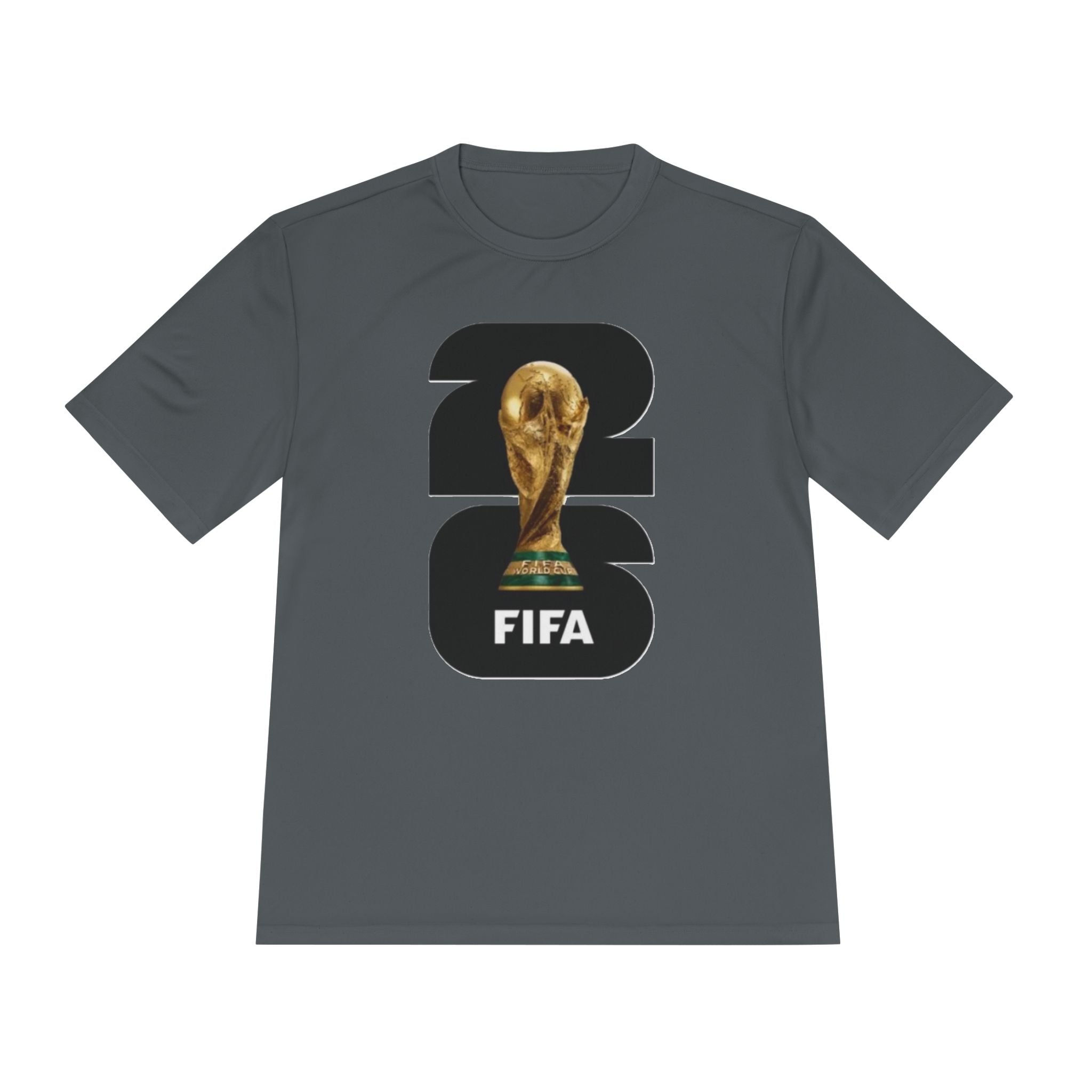 FIFA World Cup 26 Trophy Tee — Soccer Fan Moisture-Wicking Shirt