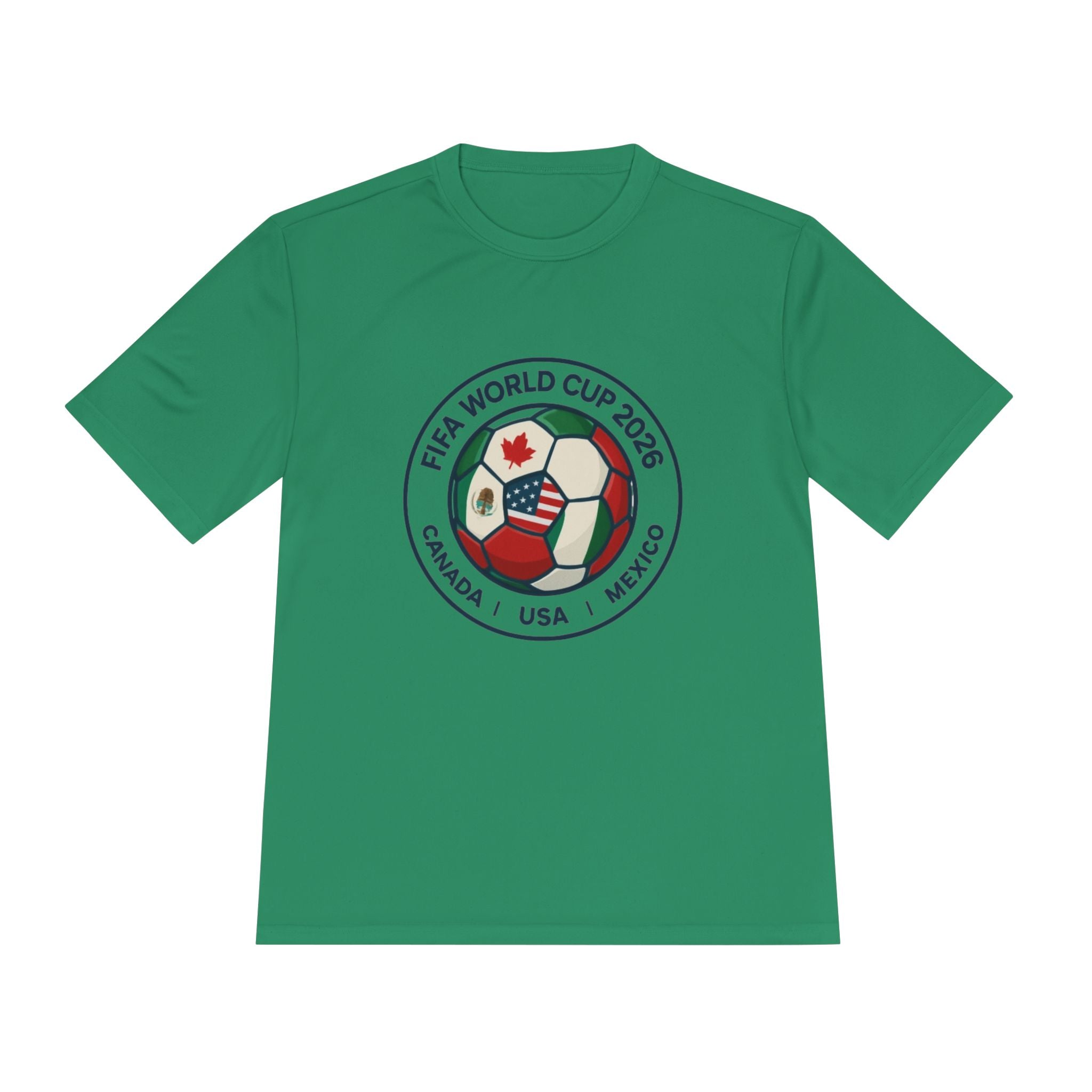 FIFA World Cup 2026 Soccer Tee — Canada | USA | Mexico