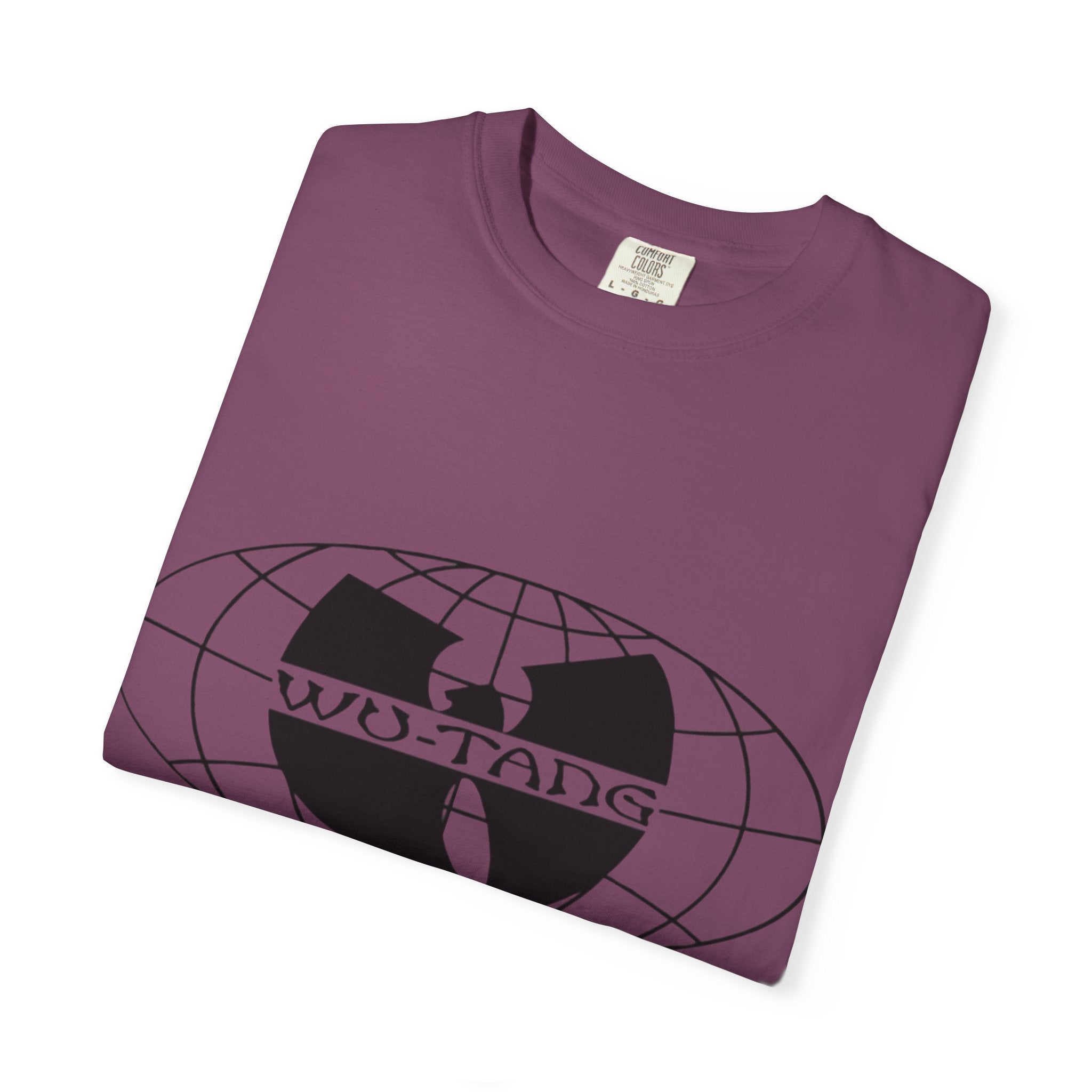 Wu-Tang Globe T-Shirt — Vintage Hip Hop Logo Tee