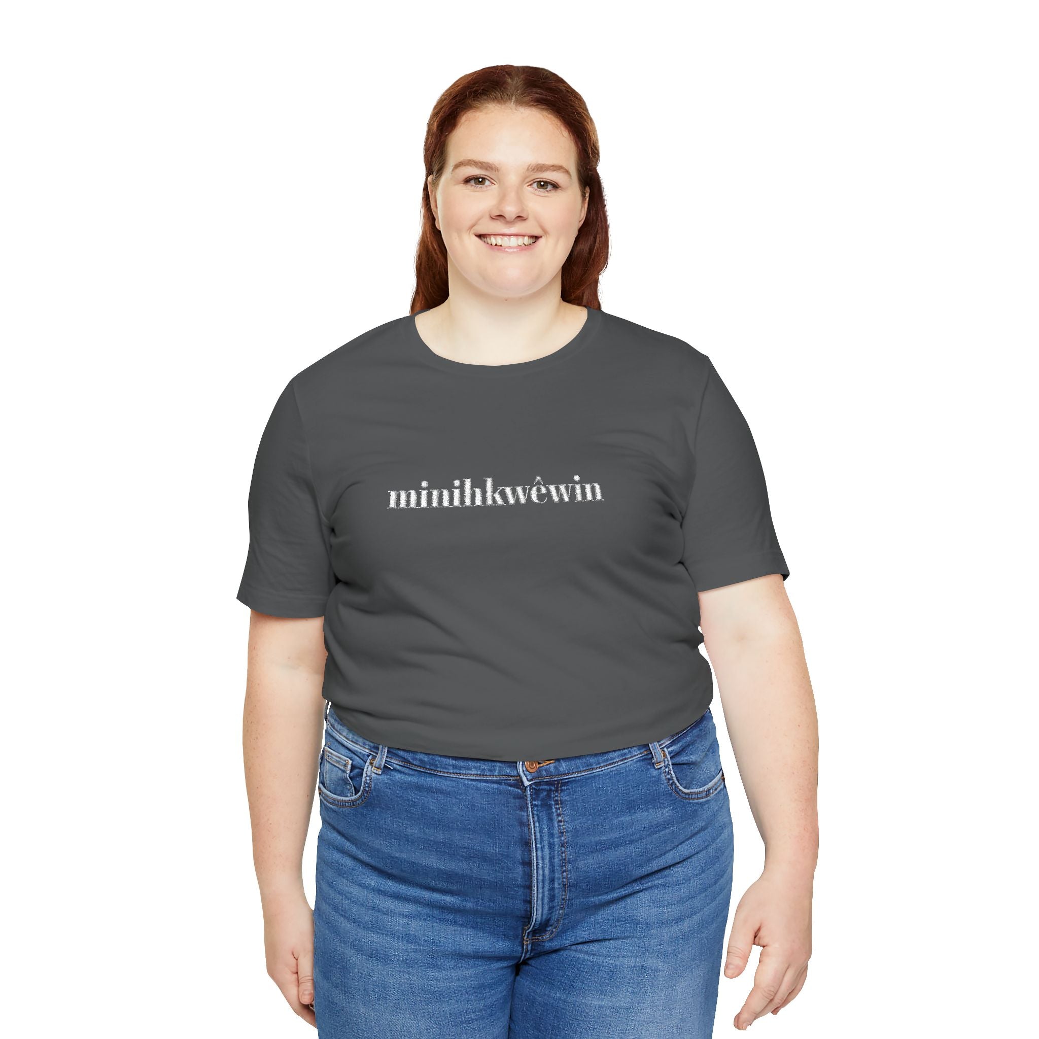 Minimalist  "minihkwêwin" Tee — Short Sleeve T-Shirt