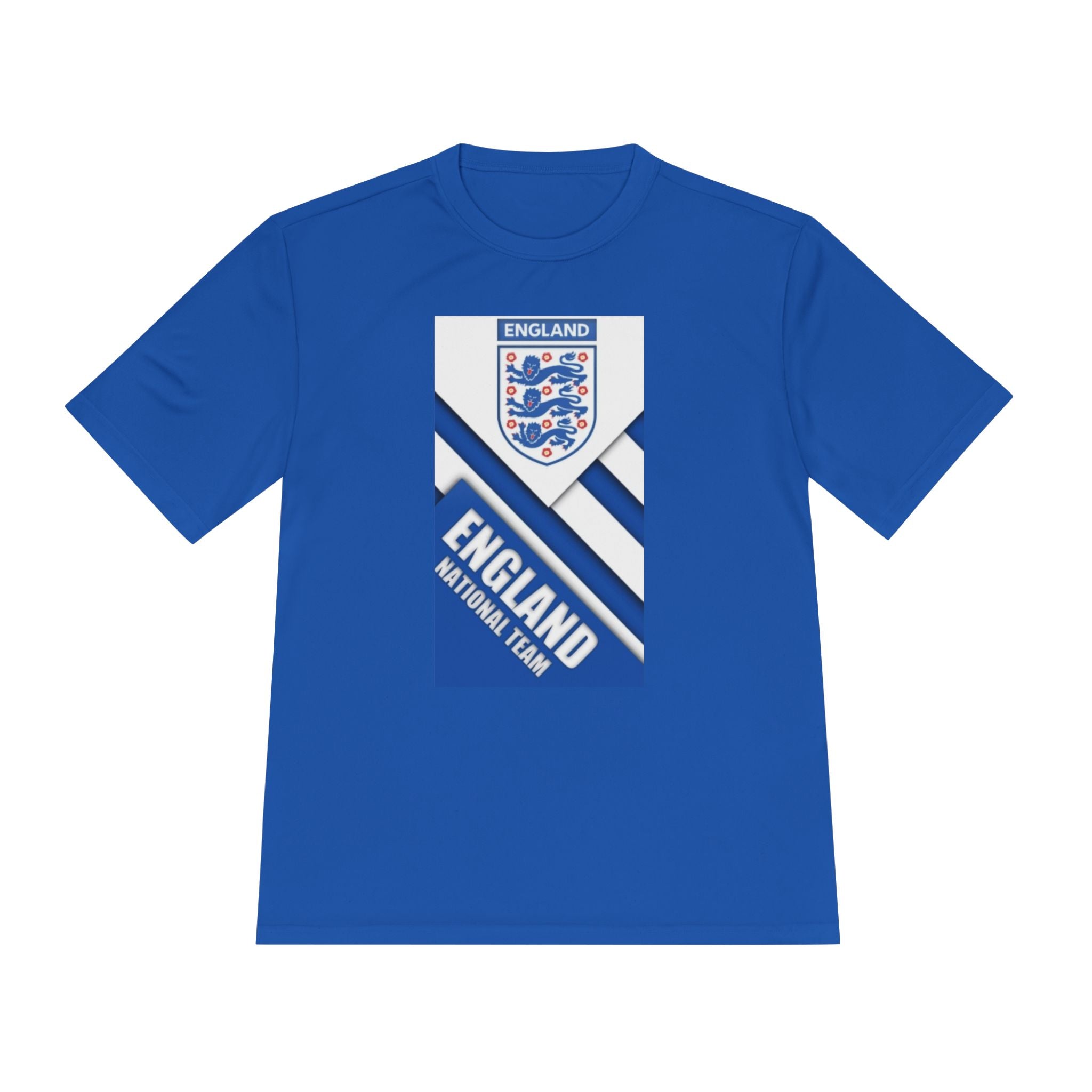 England National Team Soccer Tee — Crest & Stripes Moisture‑Wicking Shirt