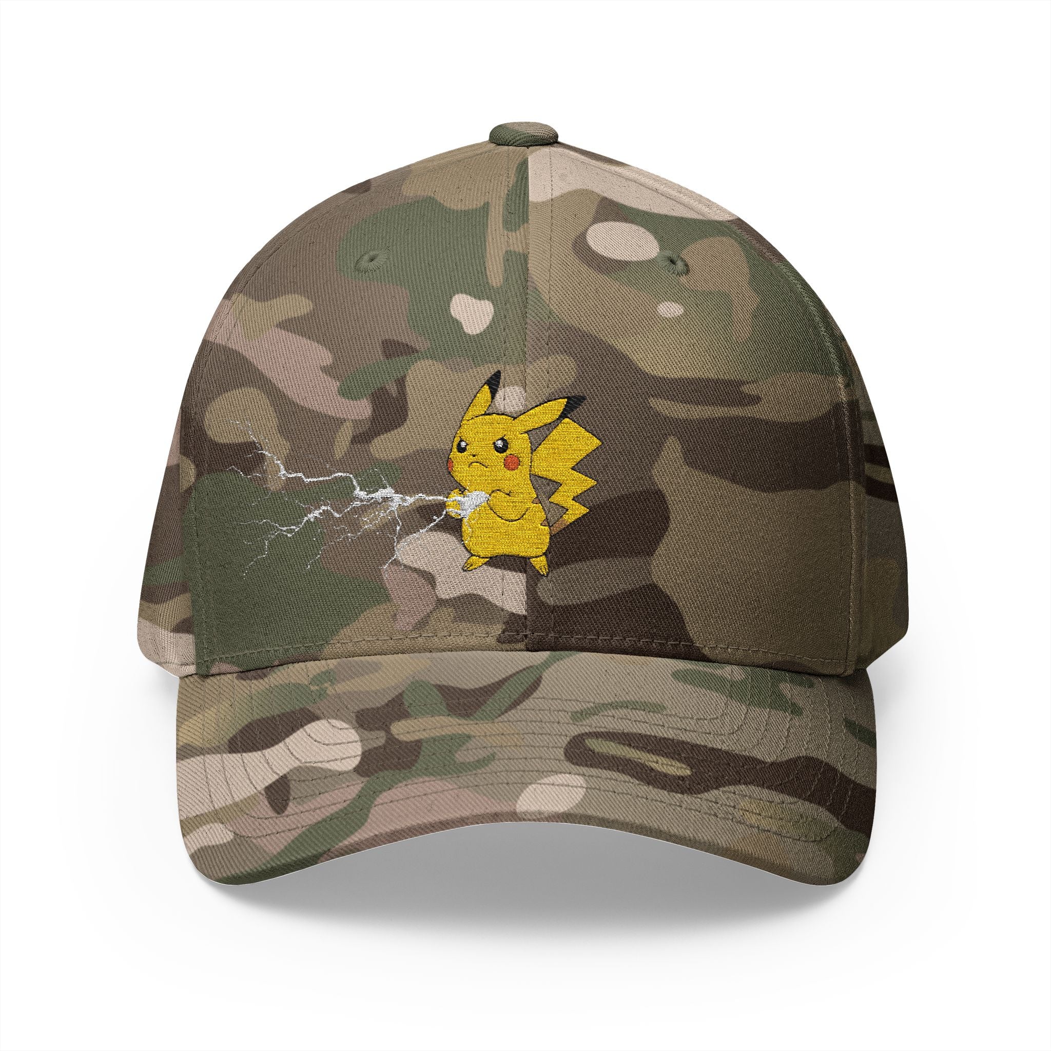 Embroidered  Lightning Fighter Baseball Cap