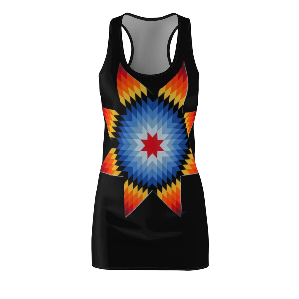 She's The Plug - Native Star & Painted Horse Racerback Dress