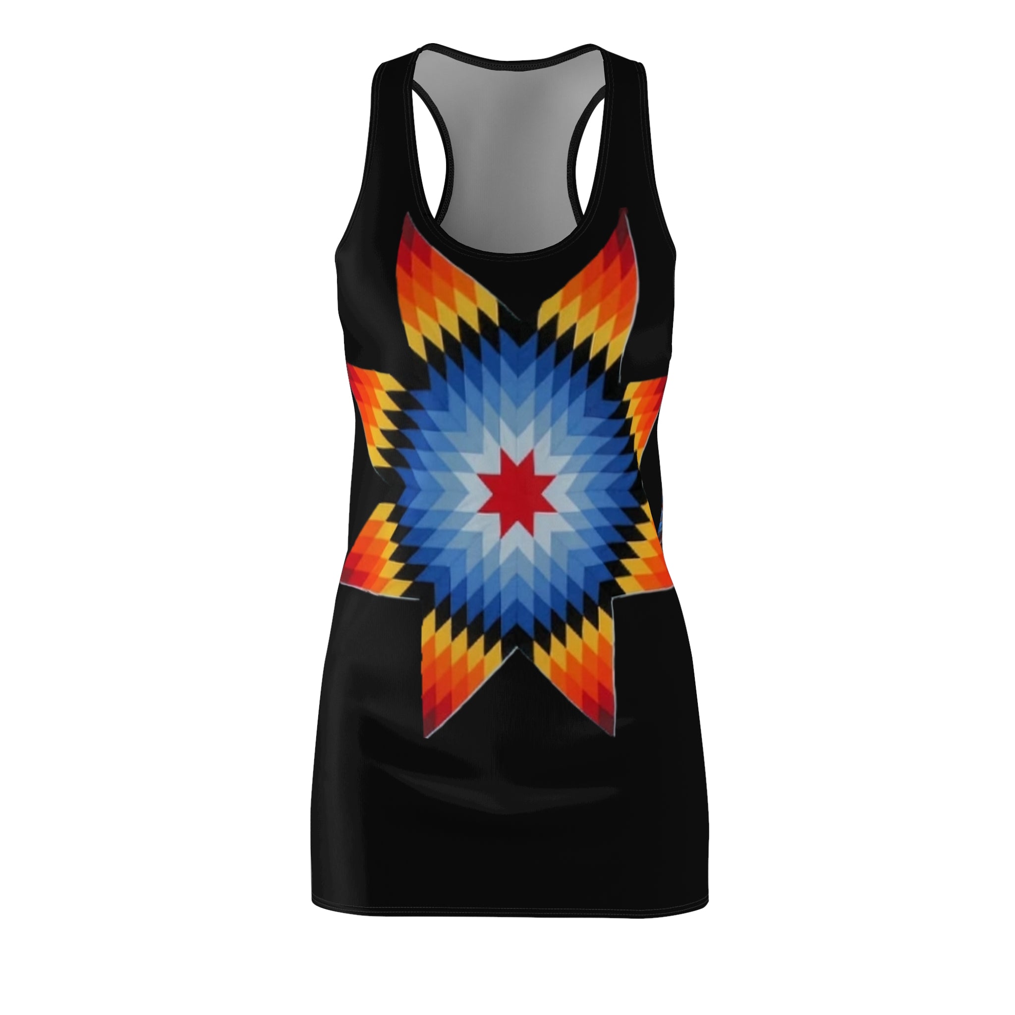 She's The Plug - Native Star & Painted Horse Racerback Dress