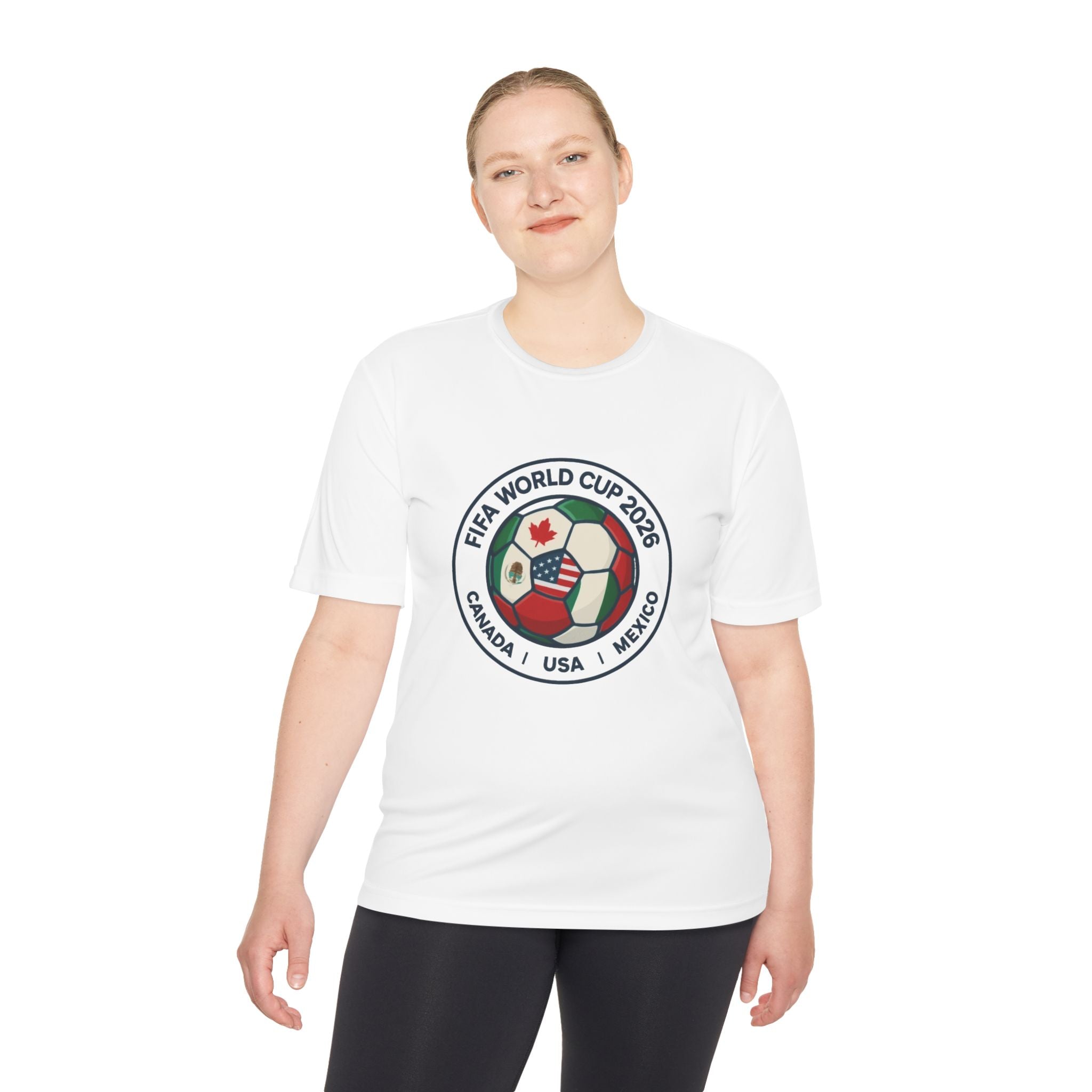 FIFA World Cup 2026 Soccer Tee — Canada | USA | Mexico