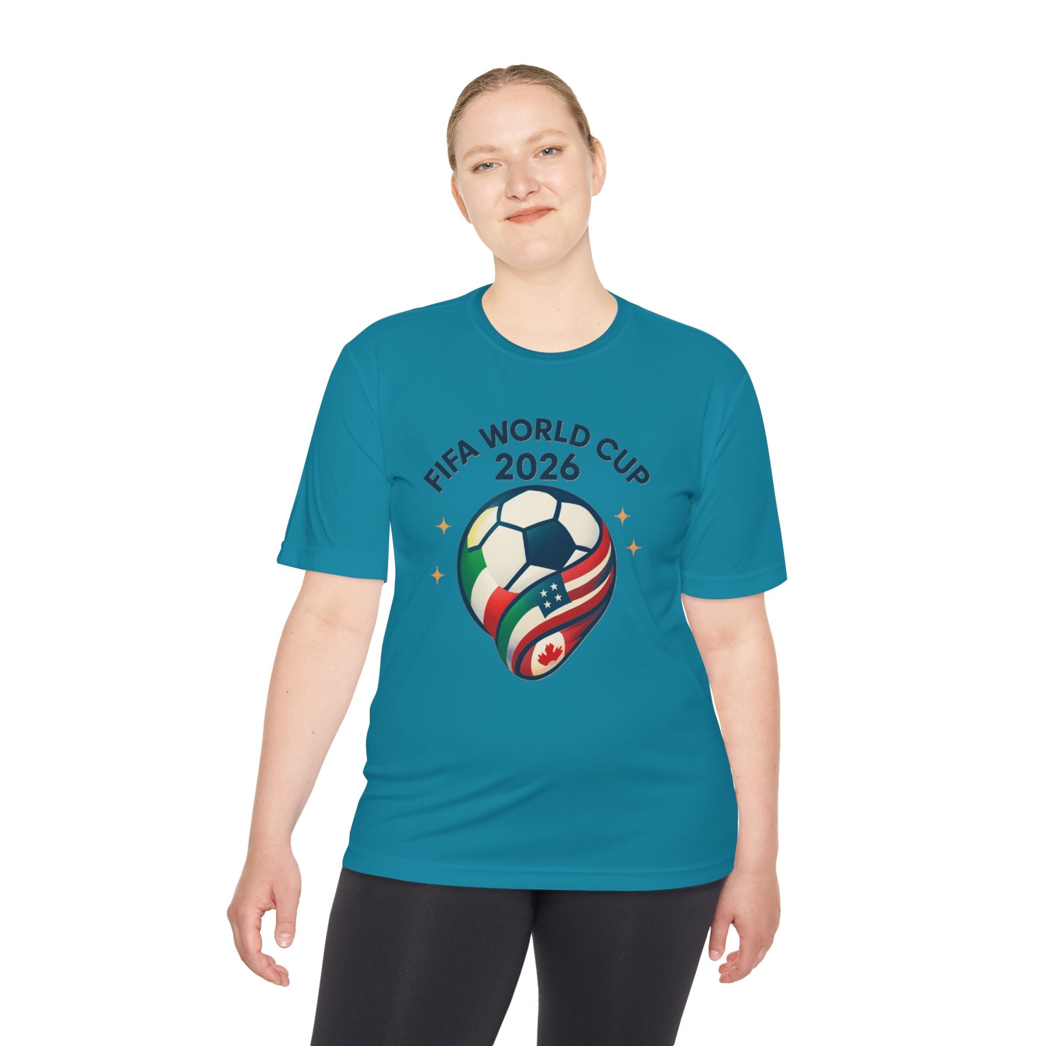 FIFA World Cup 2026 Soccer Tee — USA/Canada/Mexico