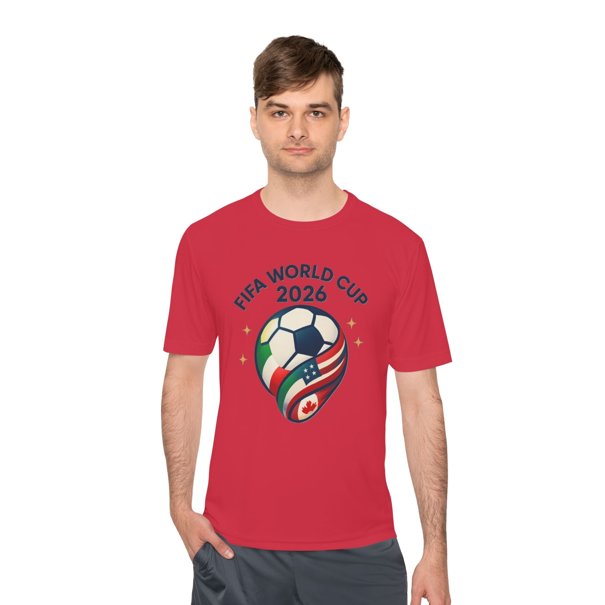 FIFA World Cup 2026 Soccer Tee — USA/Canada/Mexico