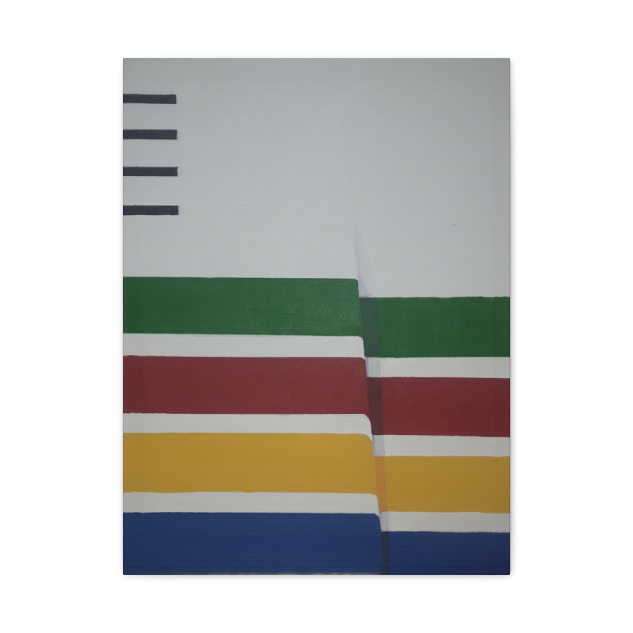 Matte Canvas Art - 'Hudson's Bay Blanket: Fur Trade & Indigenous Loss'