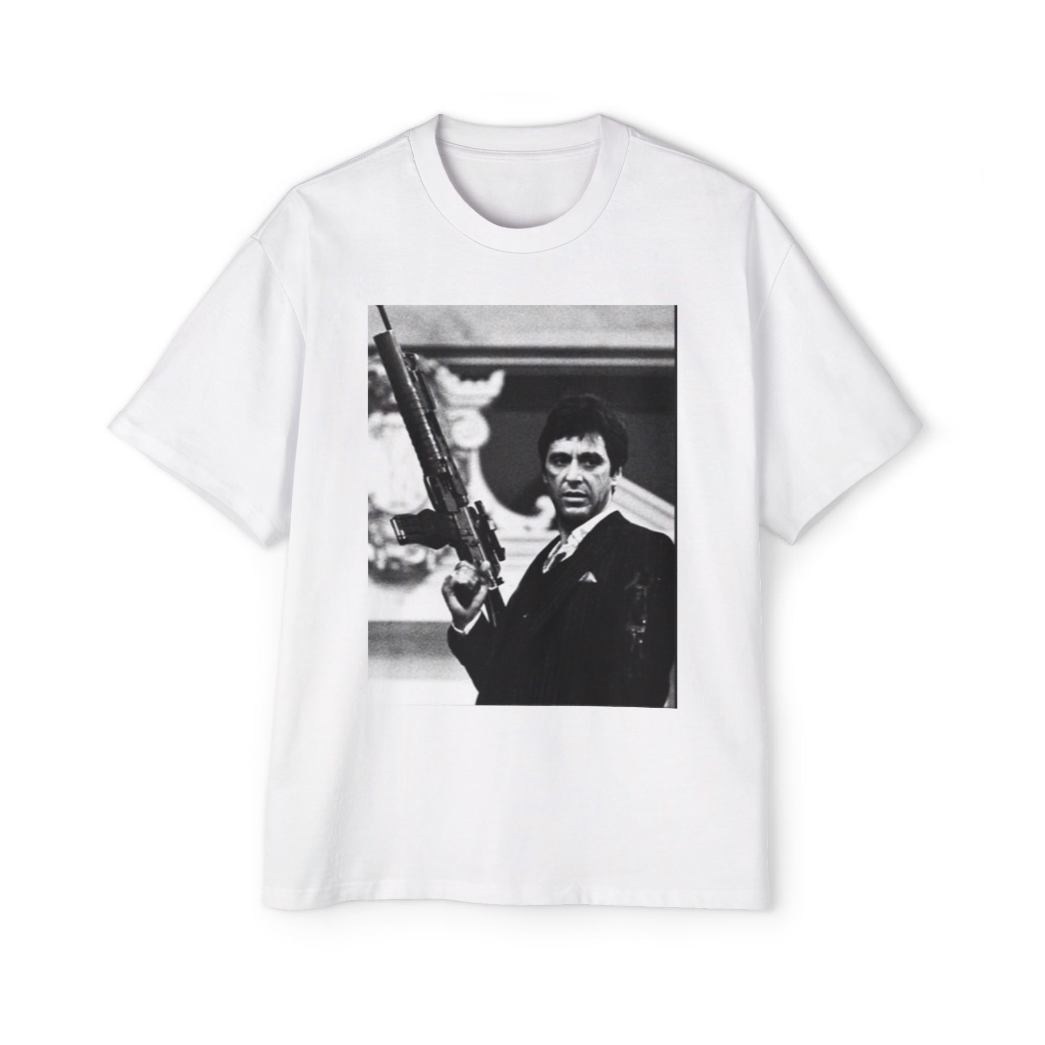 Graphic Scarface Tee — Heavy Oversized T-Shirt