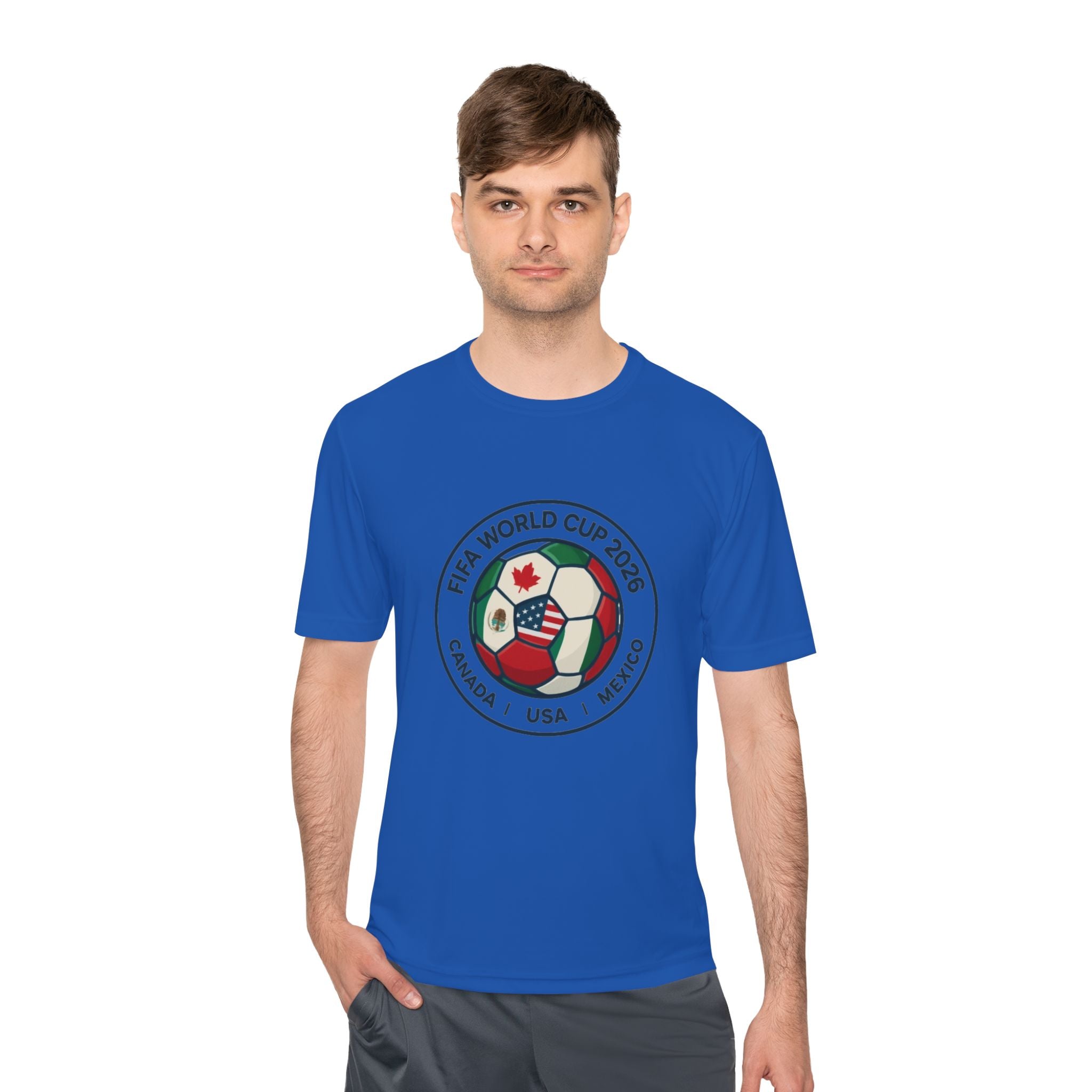 FIFA World Cup 2026 Soccer Tee — Canada | USA | Mexico