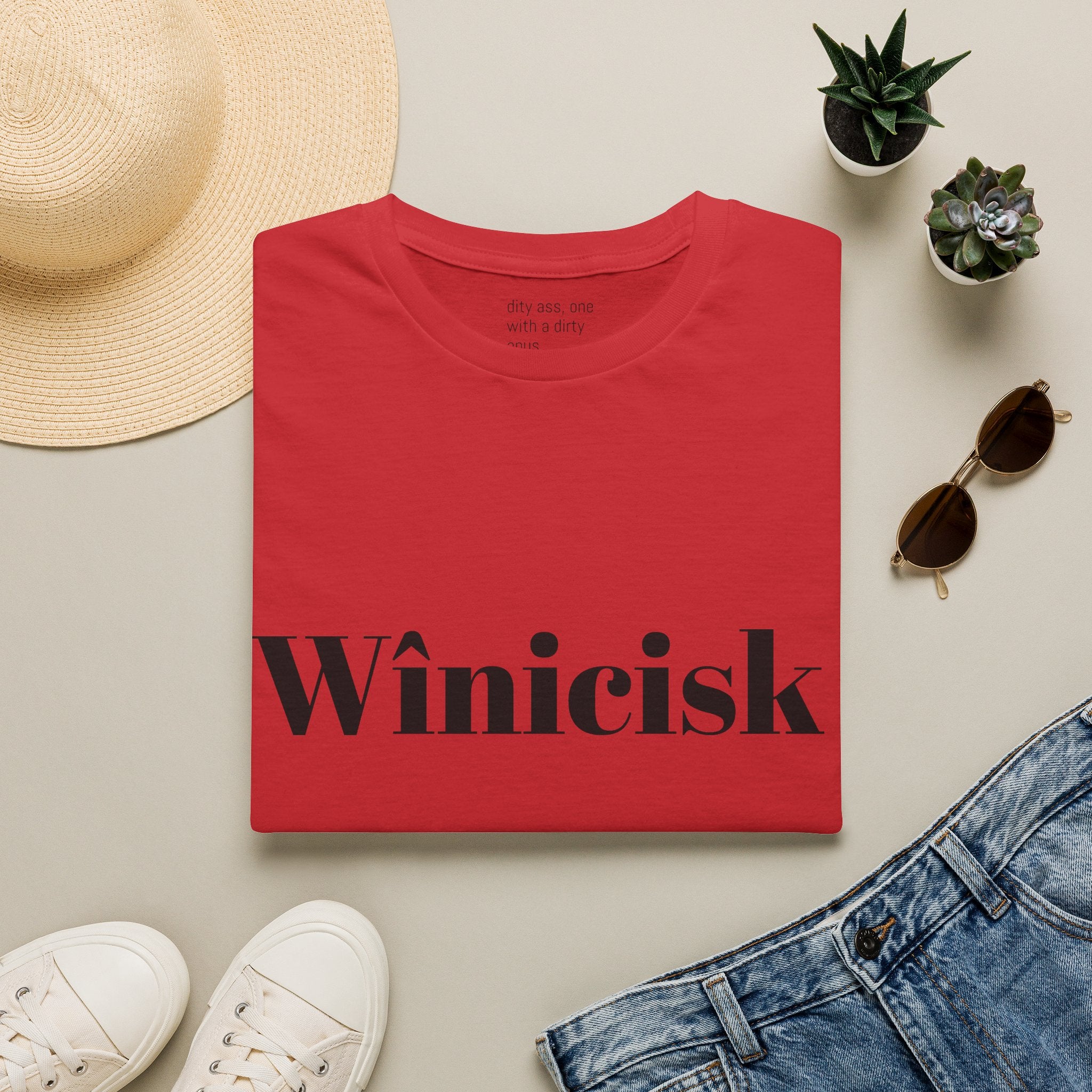 Winicisk T-Shirt — Minimalist Monogram Tee