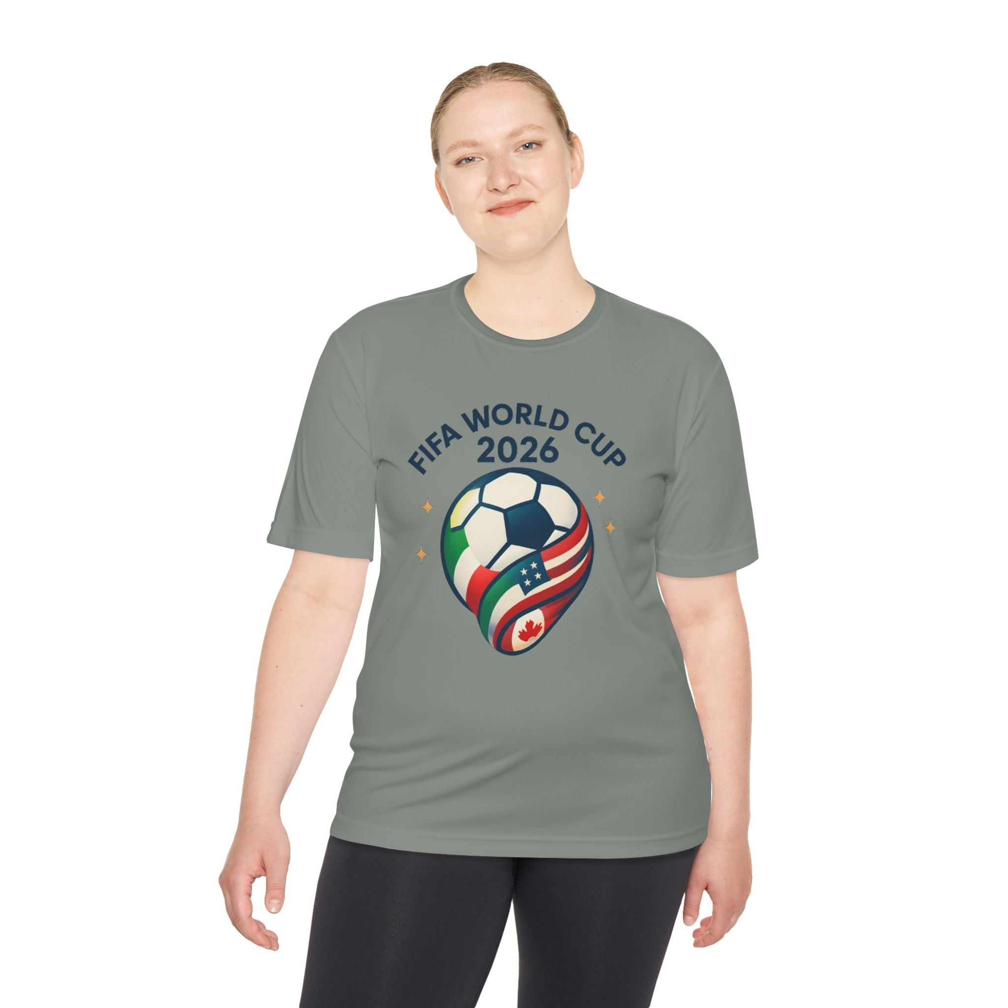 FIFA World Cup 2026 Soccer Tee — USA/Canada/Mexico