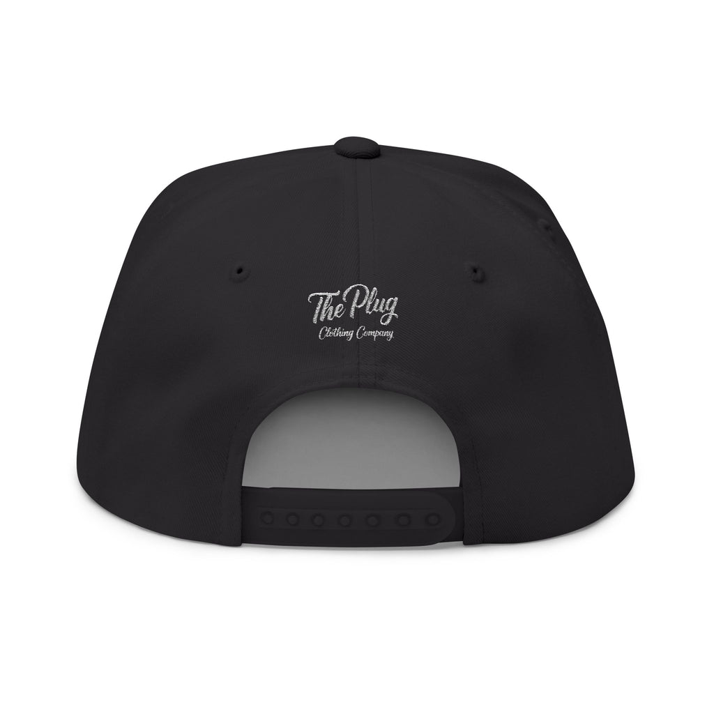 the Plug Clothing Company Embroidered Flat Bill - Native Geometric Star Logo
