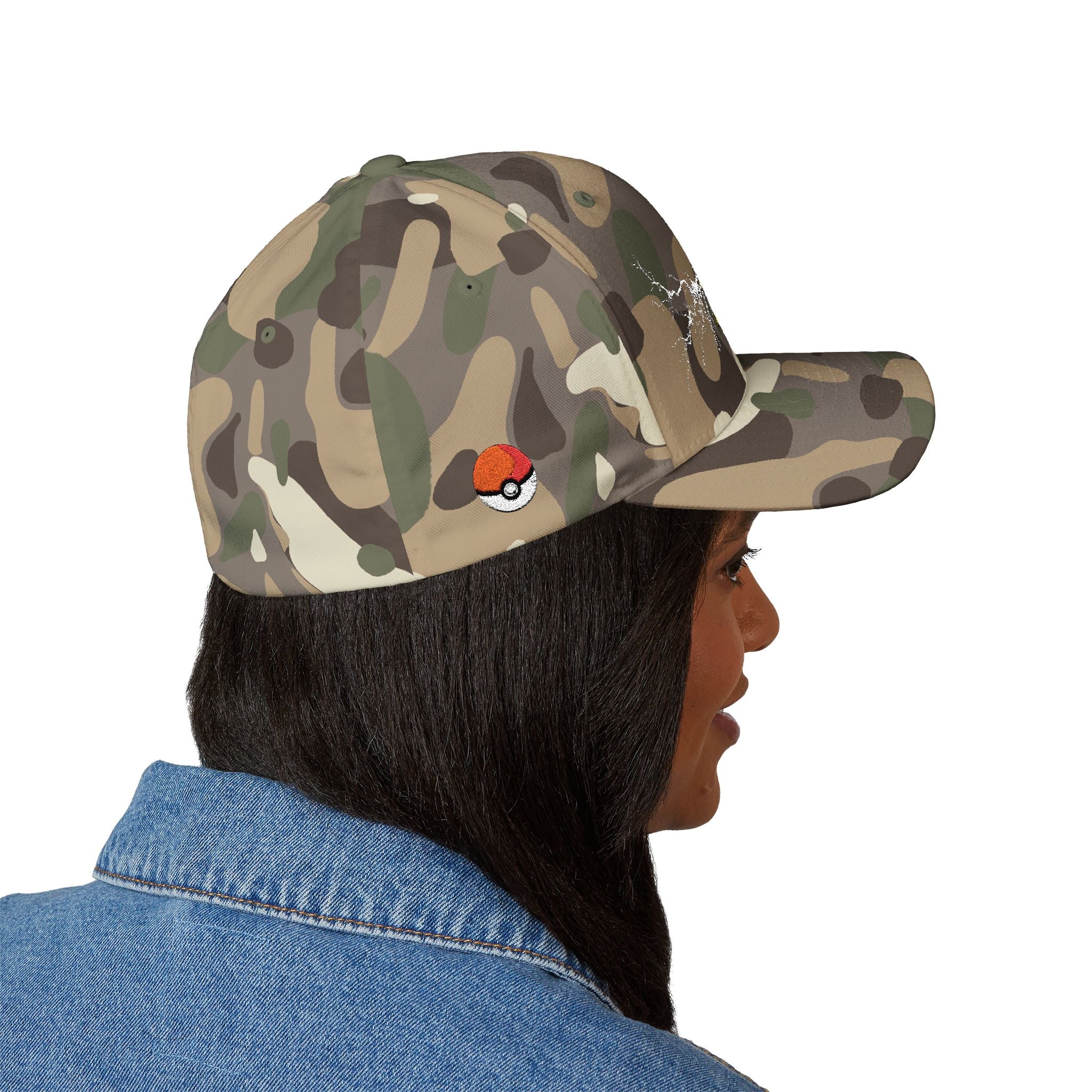 Embroidered  Lightning Fighter Baseball Cap