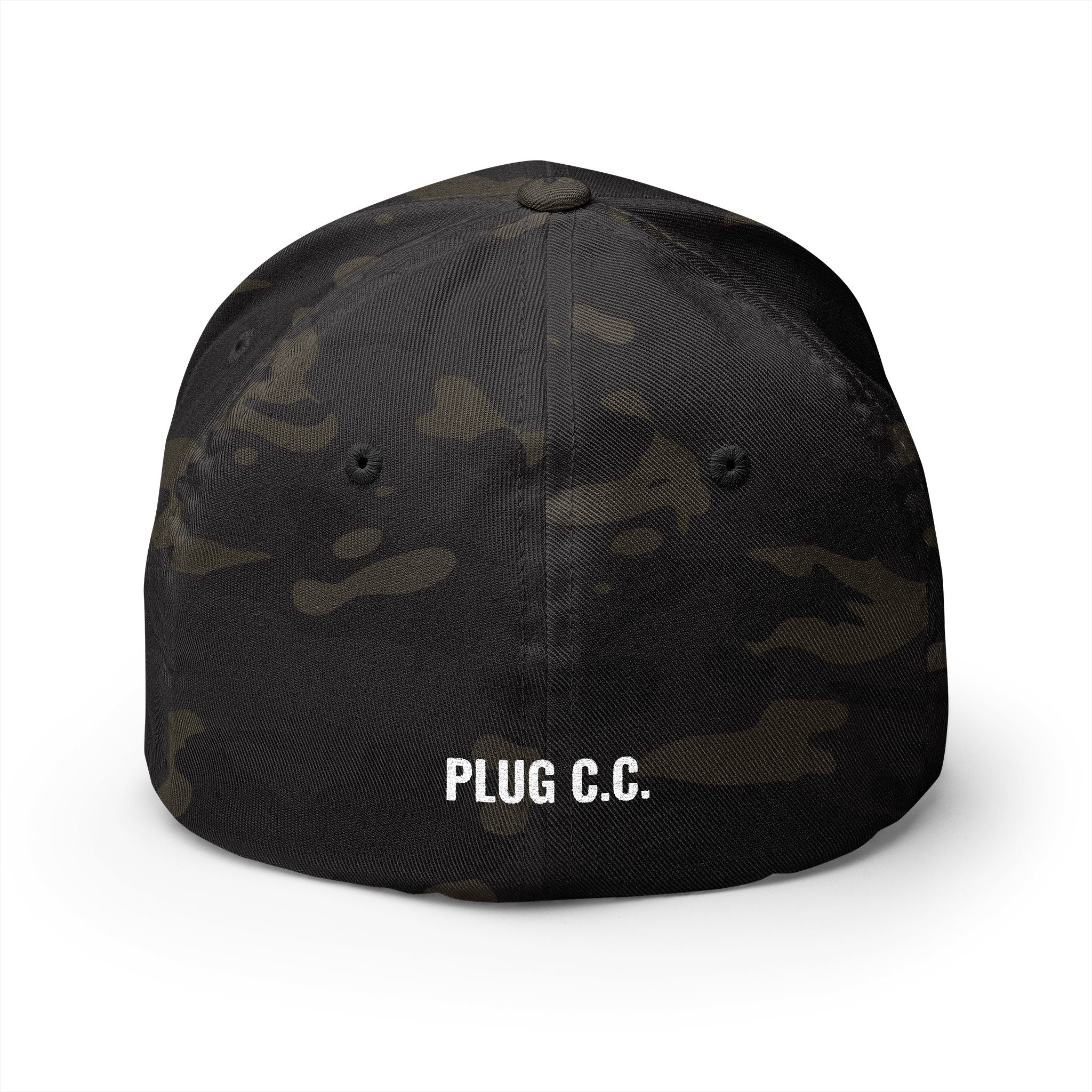 Hustle Crown Embroidered Cap — Plug Clothing Company Baseball Hat