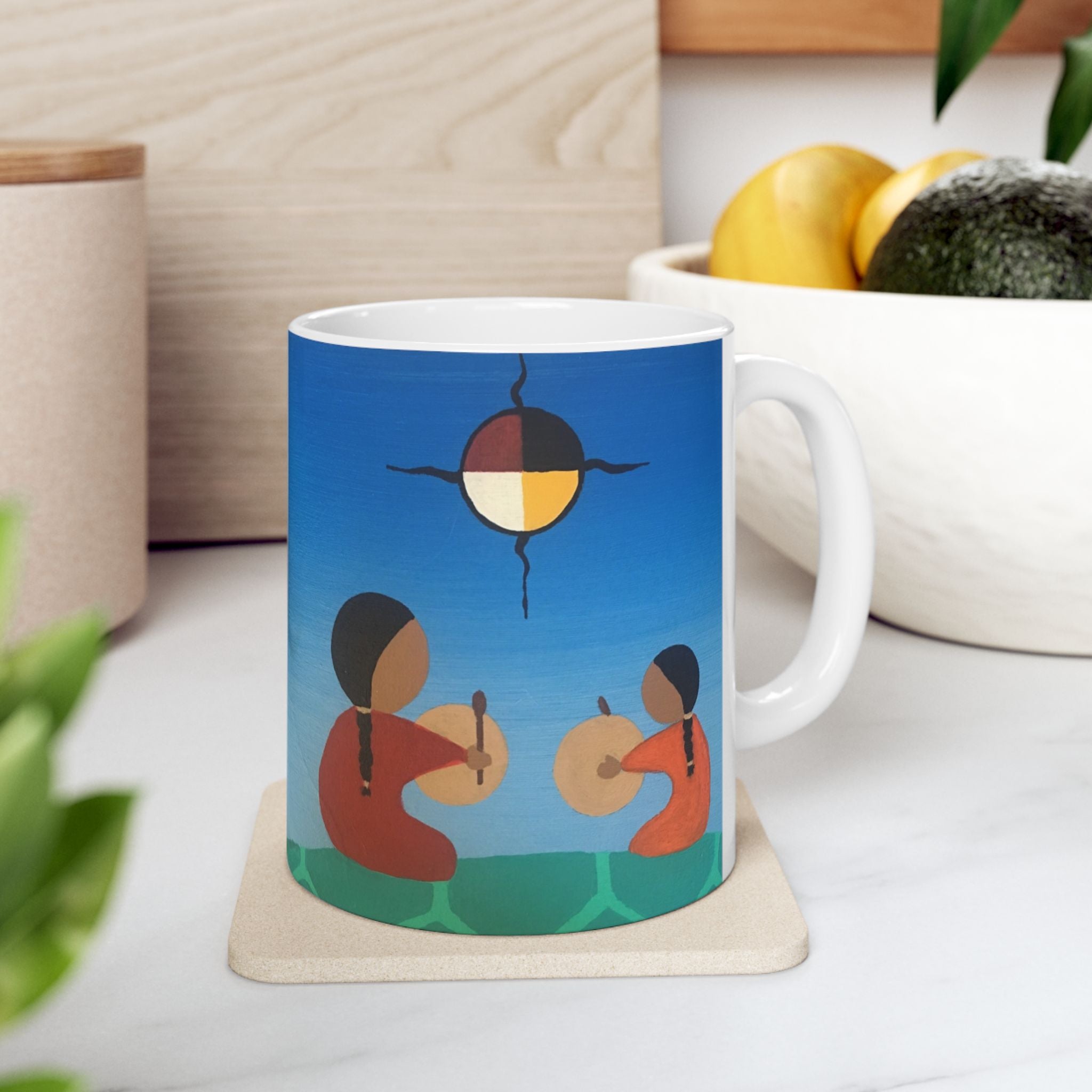 Indigenous Spirituality — Four Directions Illustration (11oz, 15oz)