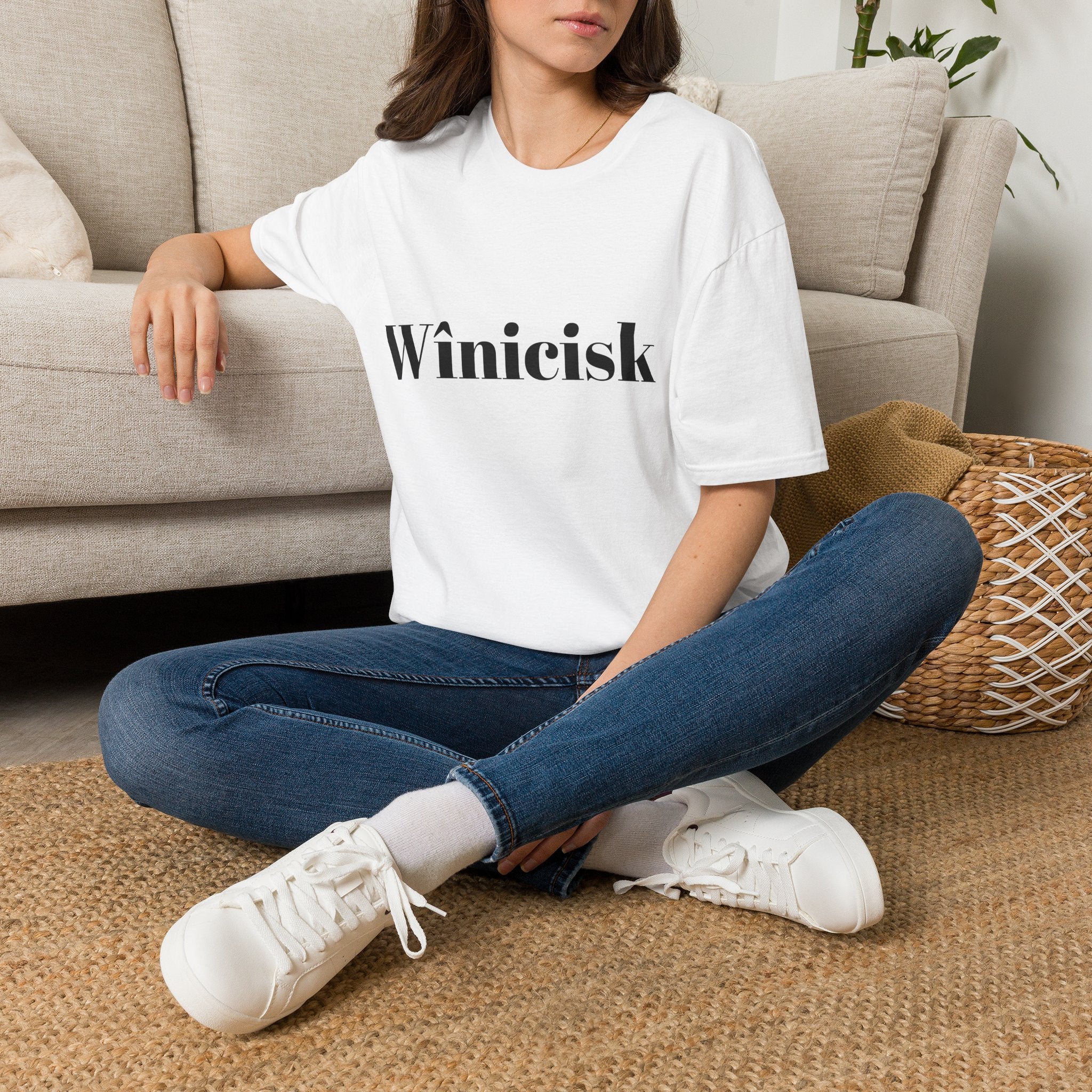Winicisk T-Shirt — Minimalist Monogram Tee