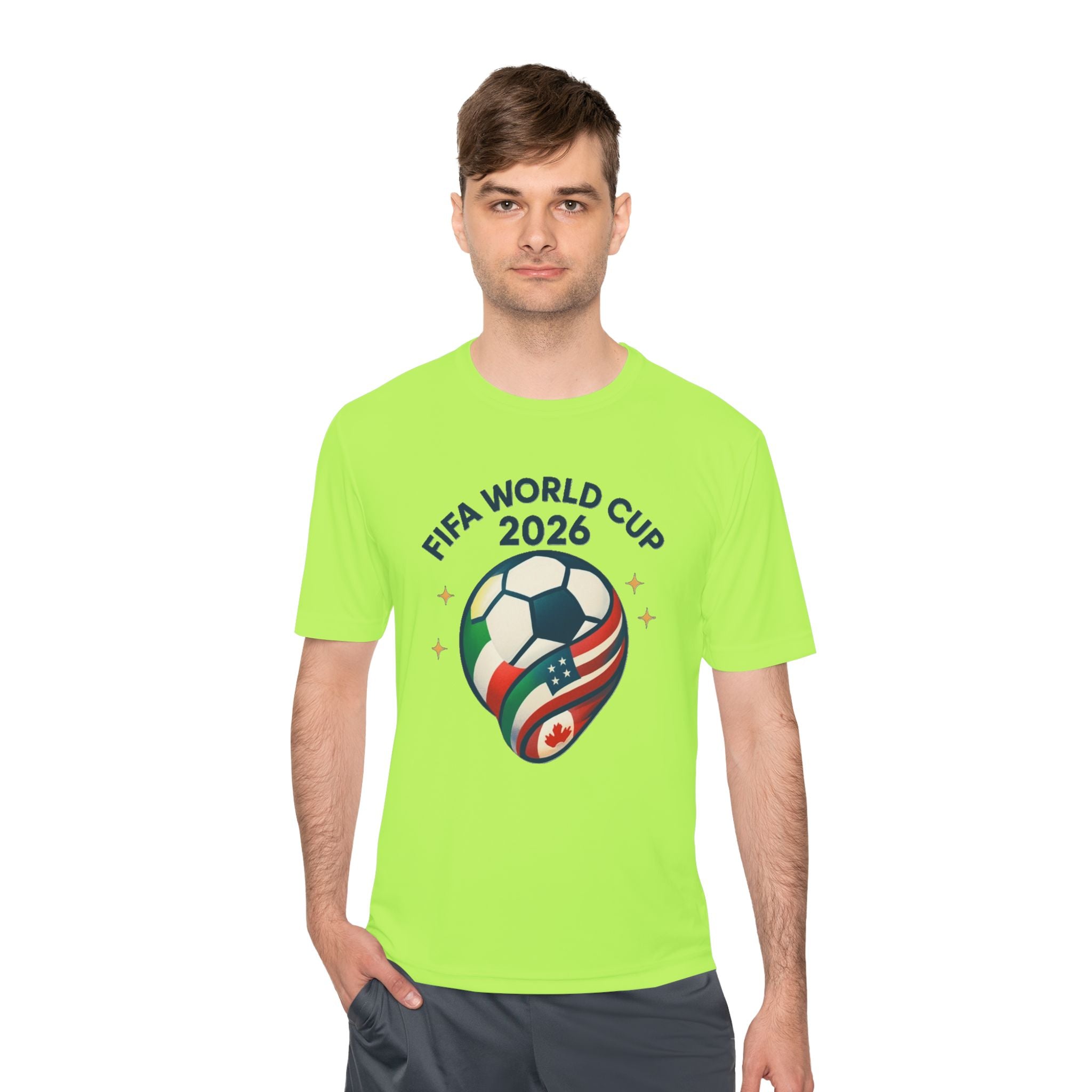 FIFA World Cup 2026 Soccer Tee — USA/Canada/Mexico