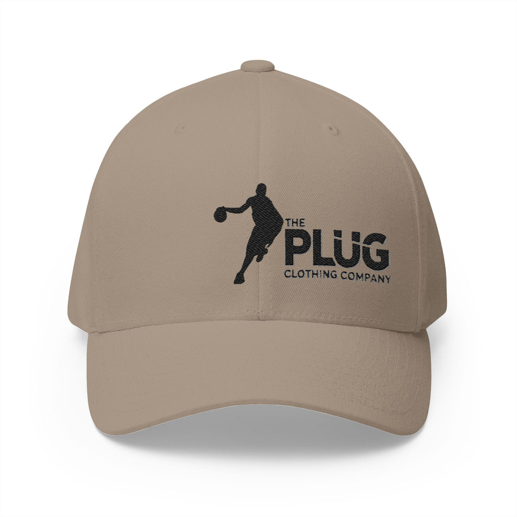 Basketball Logo Cap — "The Plug Clothing Company" Embroidered Hat