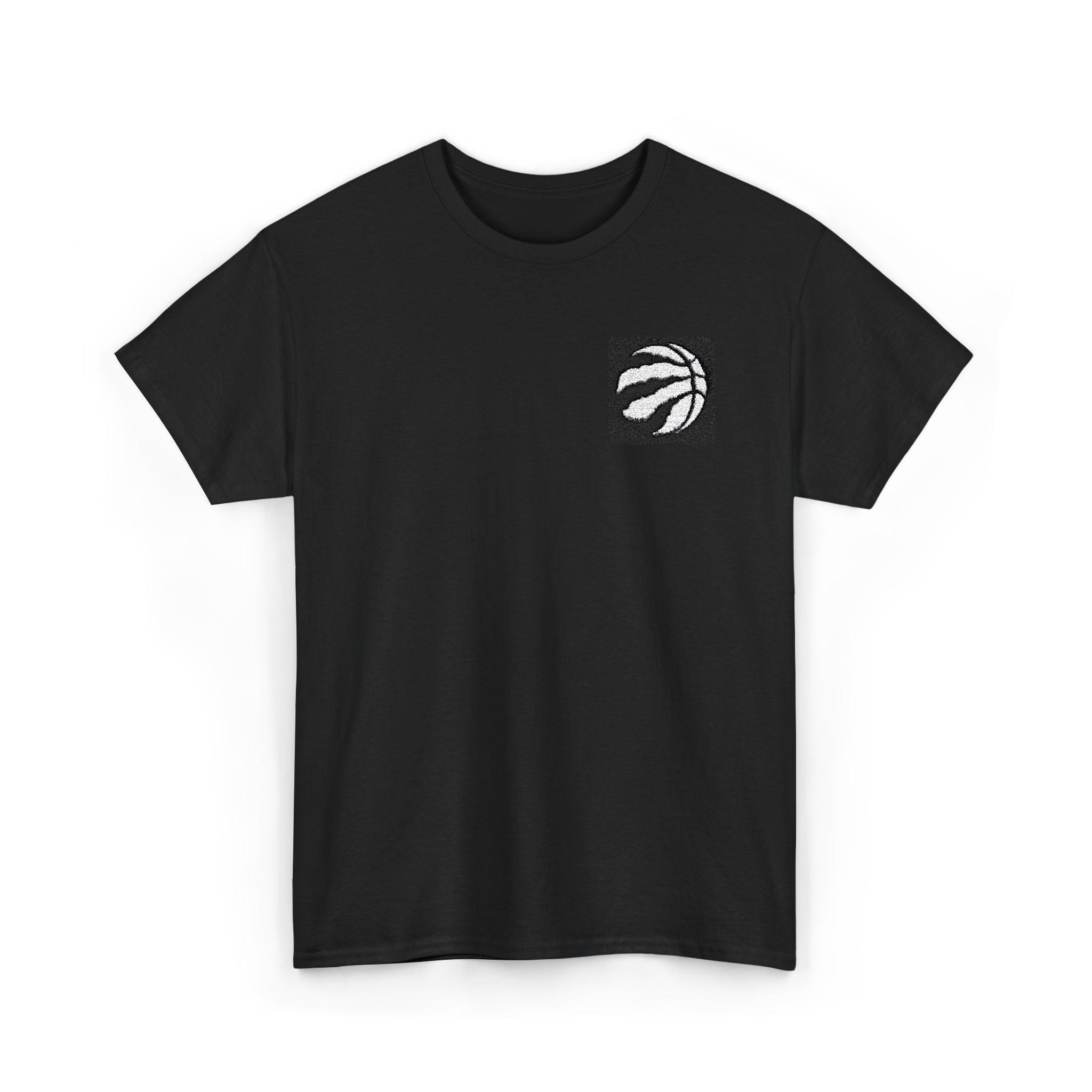 Basketball Pocket Tee — Distressed Logo Athletic T-Shirt