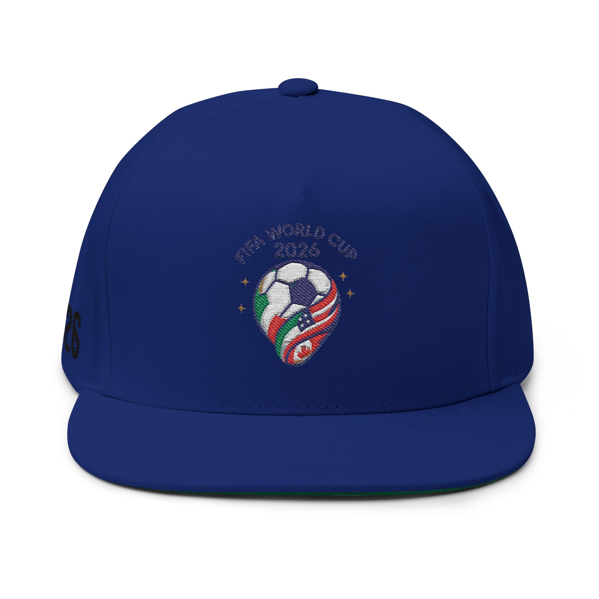 FIFA World Cup 2026 Embroidered Flat Bill Cap