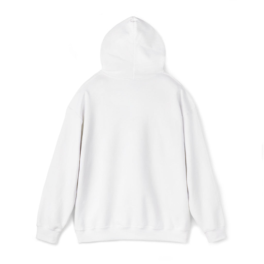 "mîyohowin" Minimalist White Hoodie