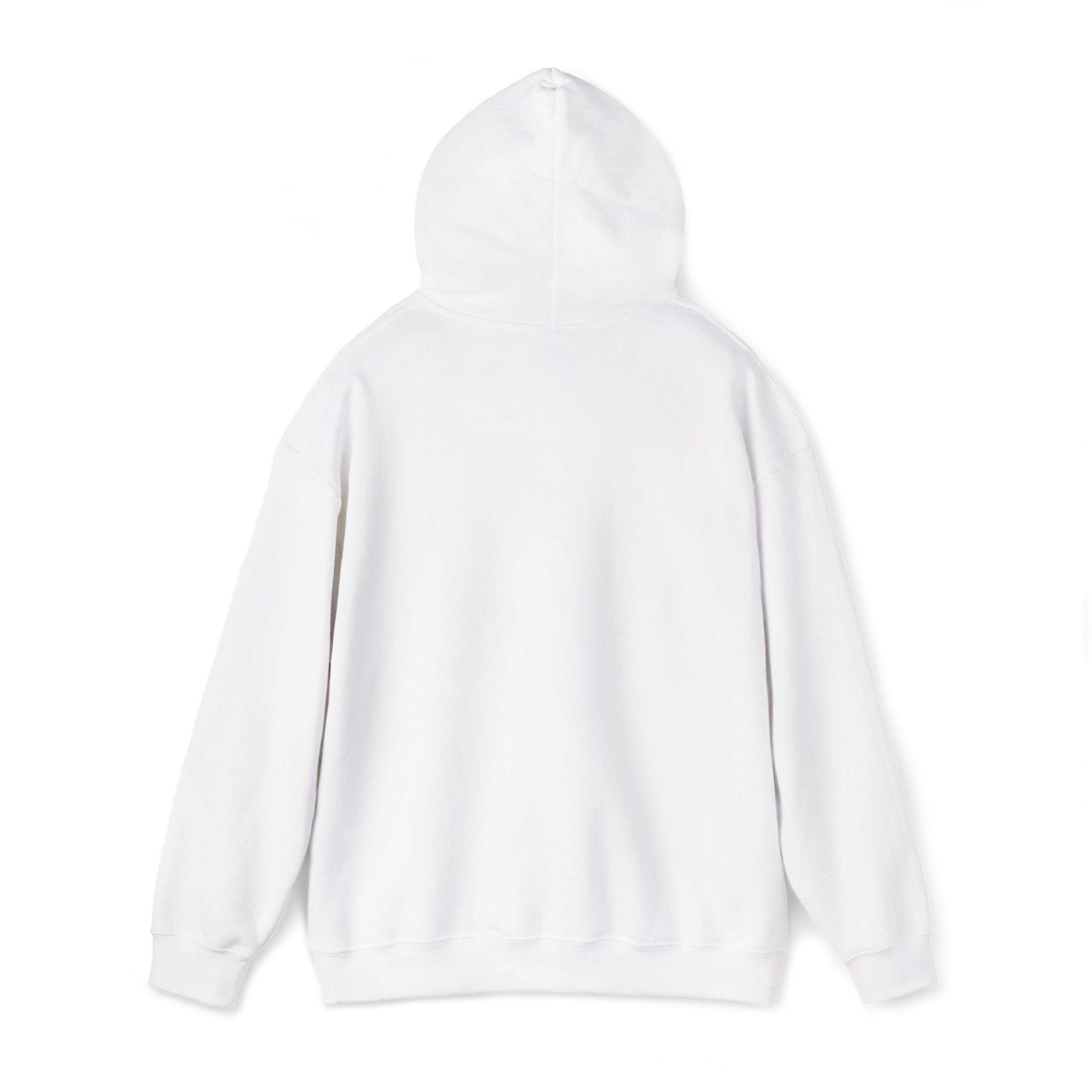 "mîyohowin" Minimalist White Hoodie