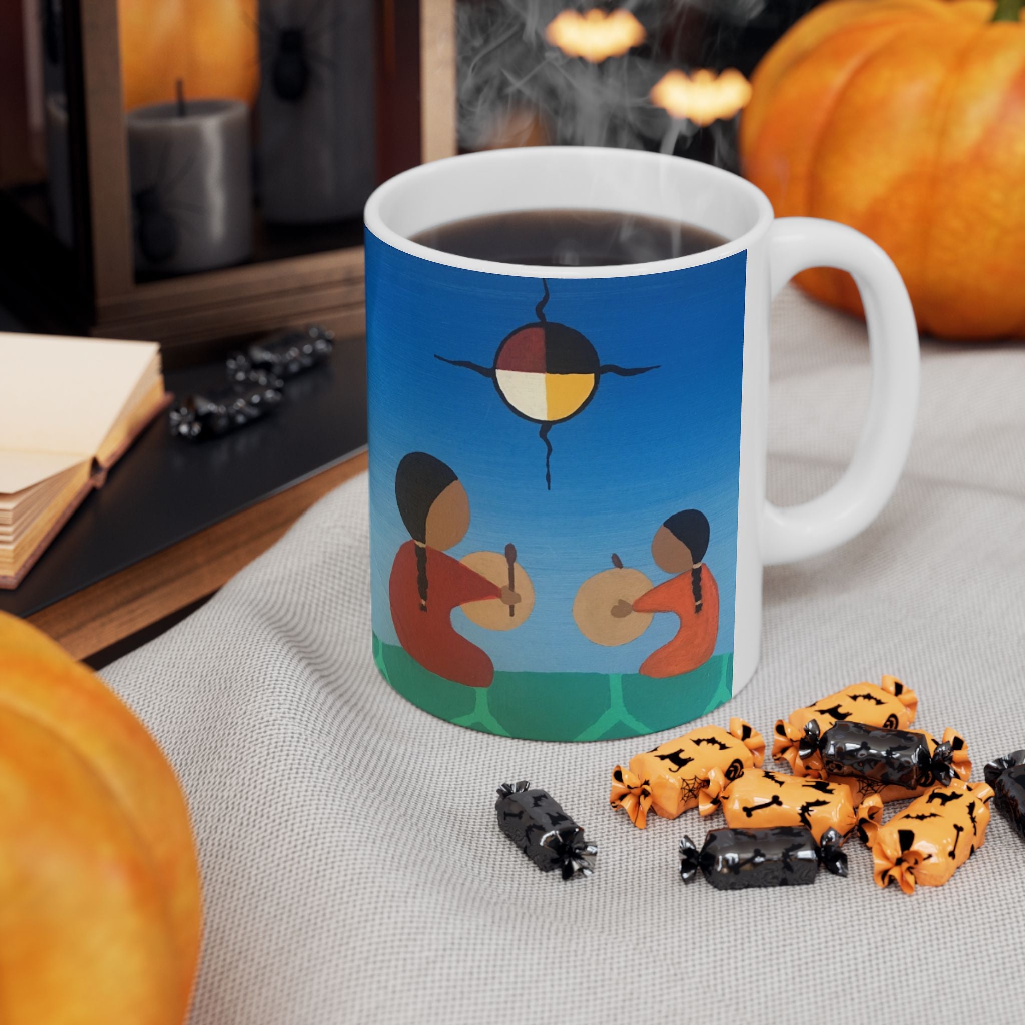 Indigenous Spirituality — Four Directions Illustration (11oz, 15oz)