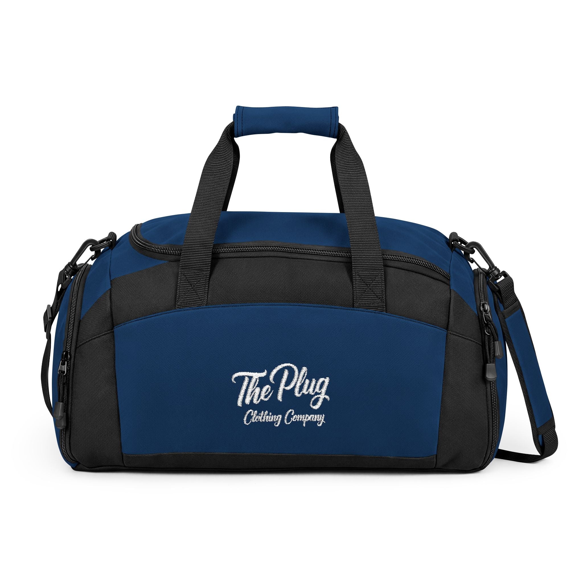 Embroidered “The Plug Clothing Company” Gym Bag