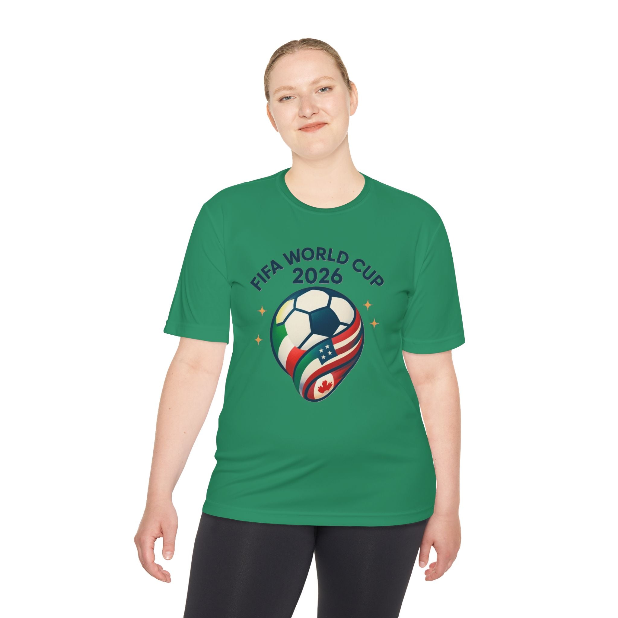 FIFA World Cup 2026 Soccer Tee — USA/Canada/Mexico