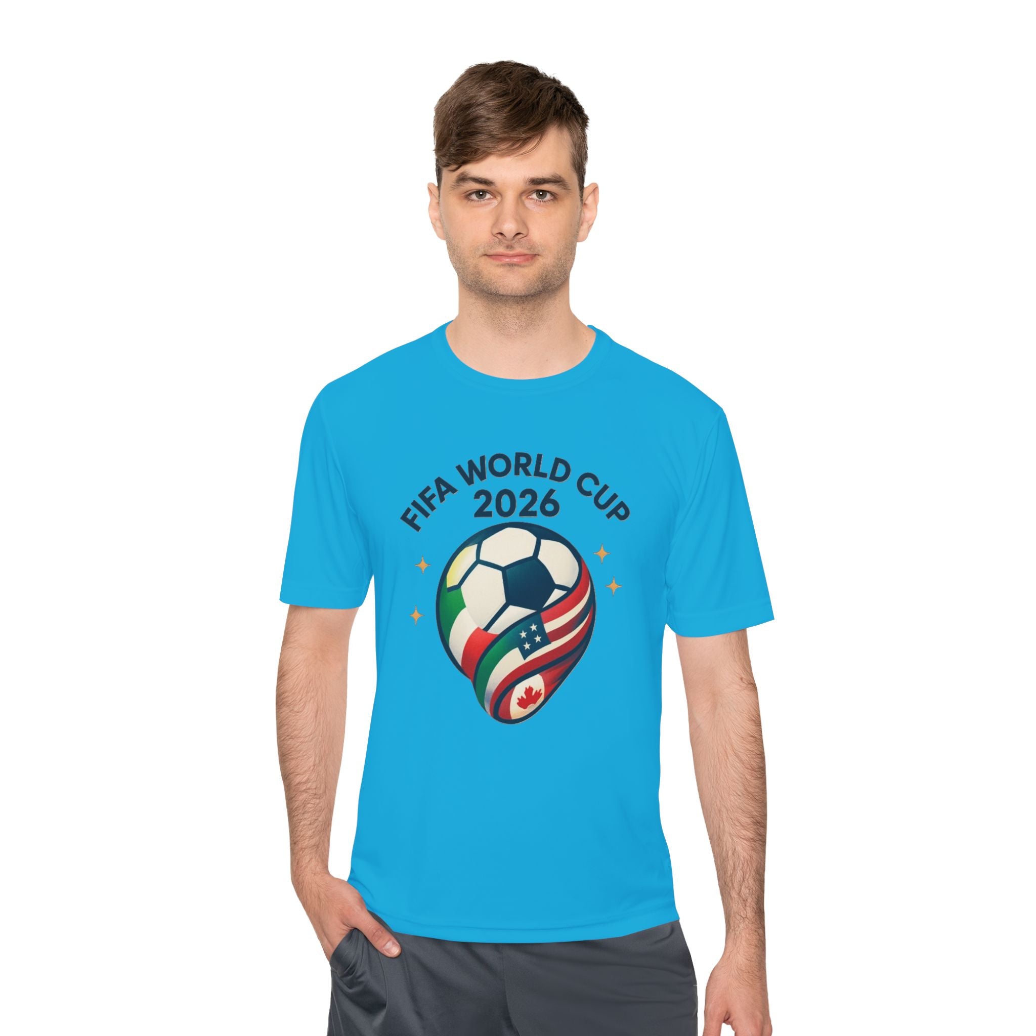 FIFA World Cup 2026 Soccer Tee — USA/Canada/Mexico
