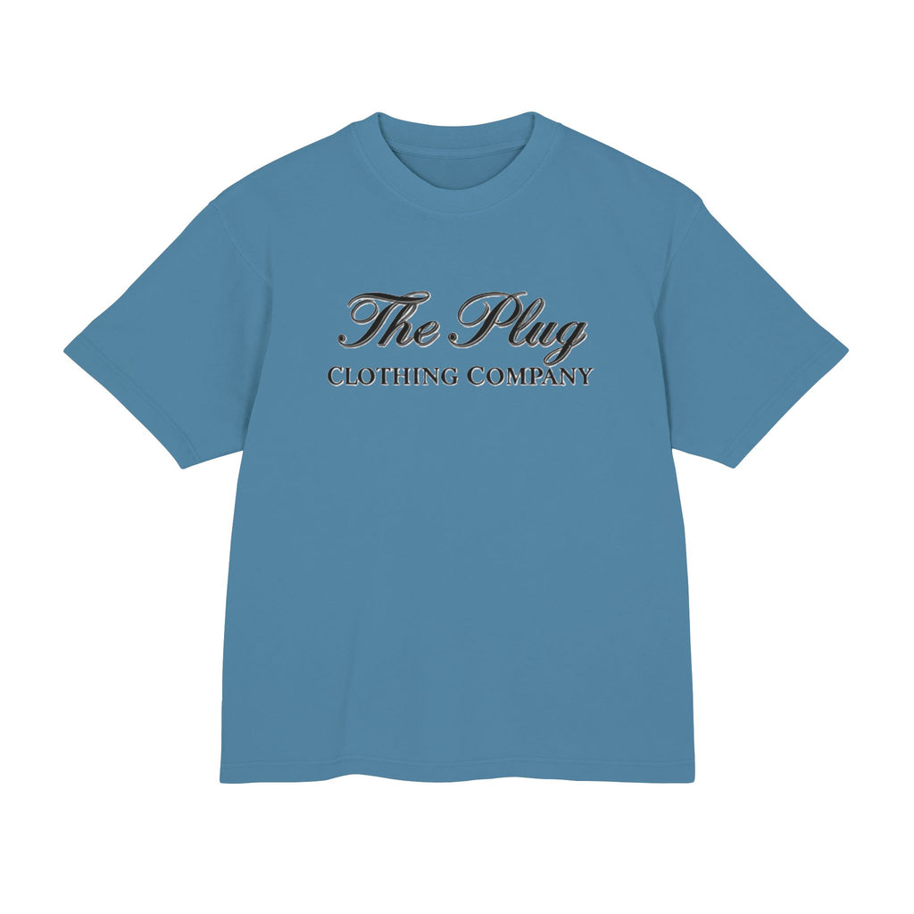 Vintage Script Logo Tee — The Plug Clothing Co. Heavyweight Urban Tee