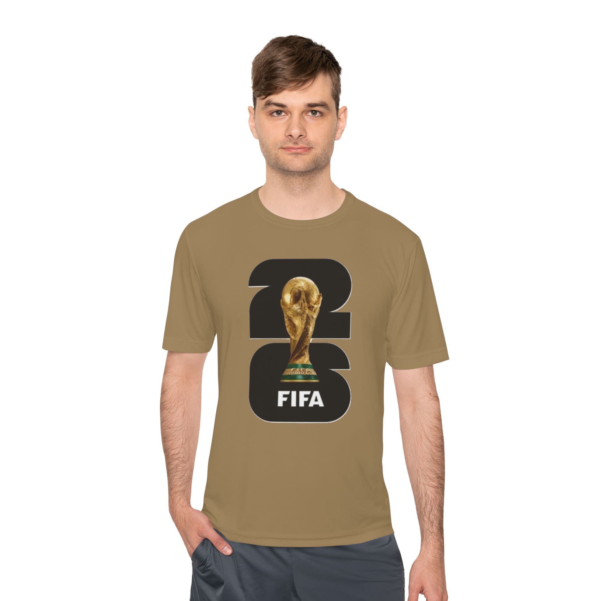 FIFA World Cup 26 Trophy Tee — Soccer Fan Moisture-Wicking Shirt