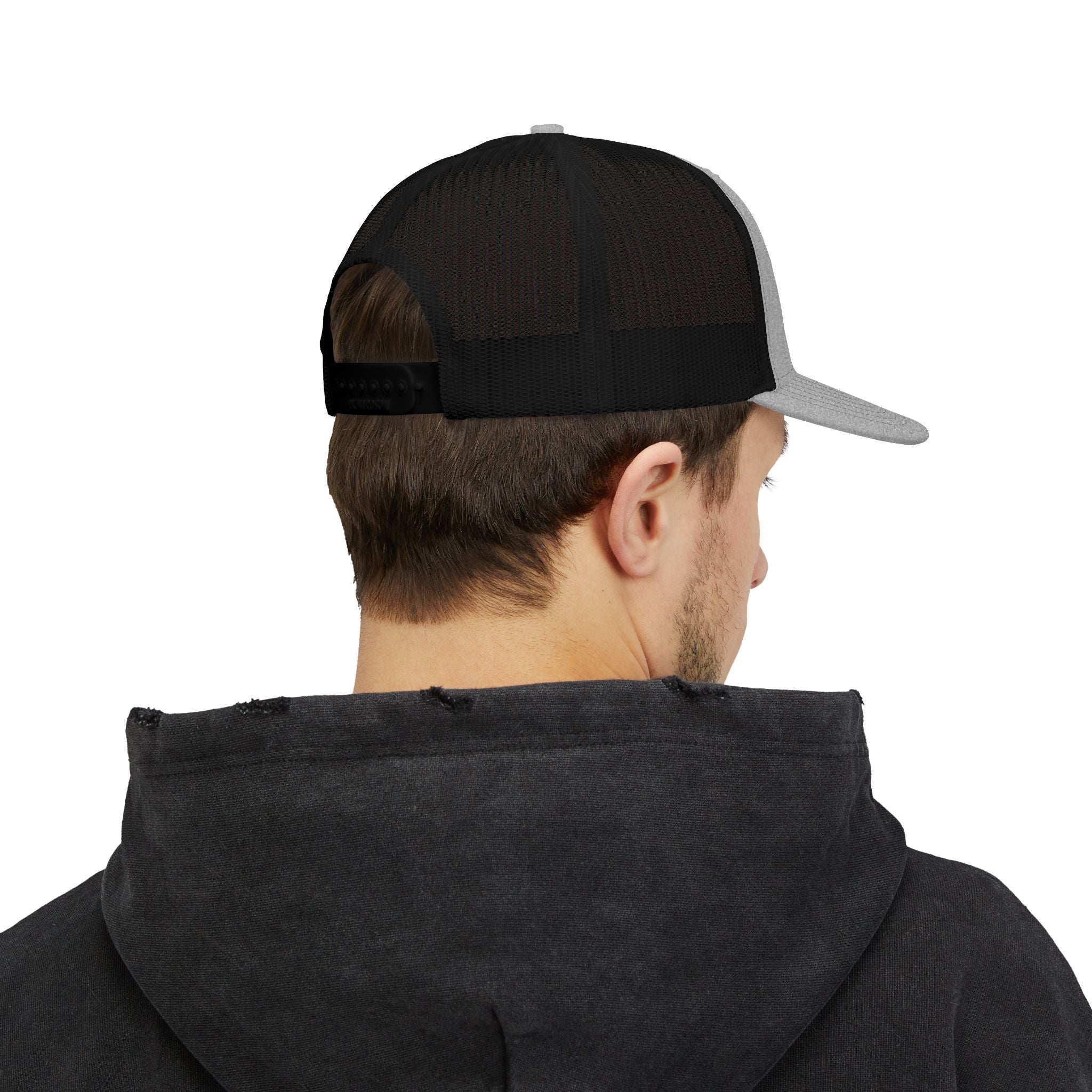 Plug C.C. Snapback Trucker Cap — Retro Mesh Baseball Hat