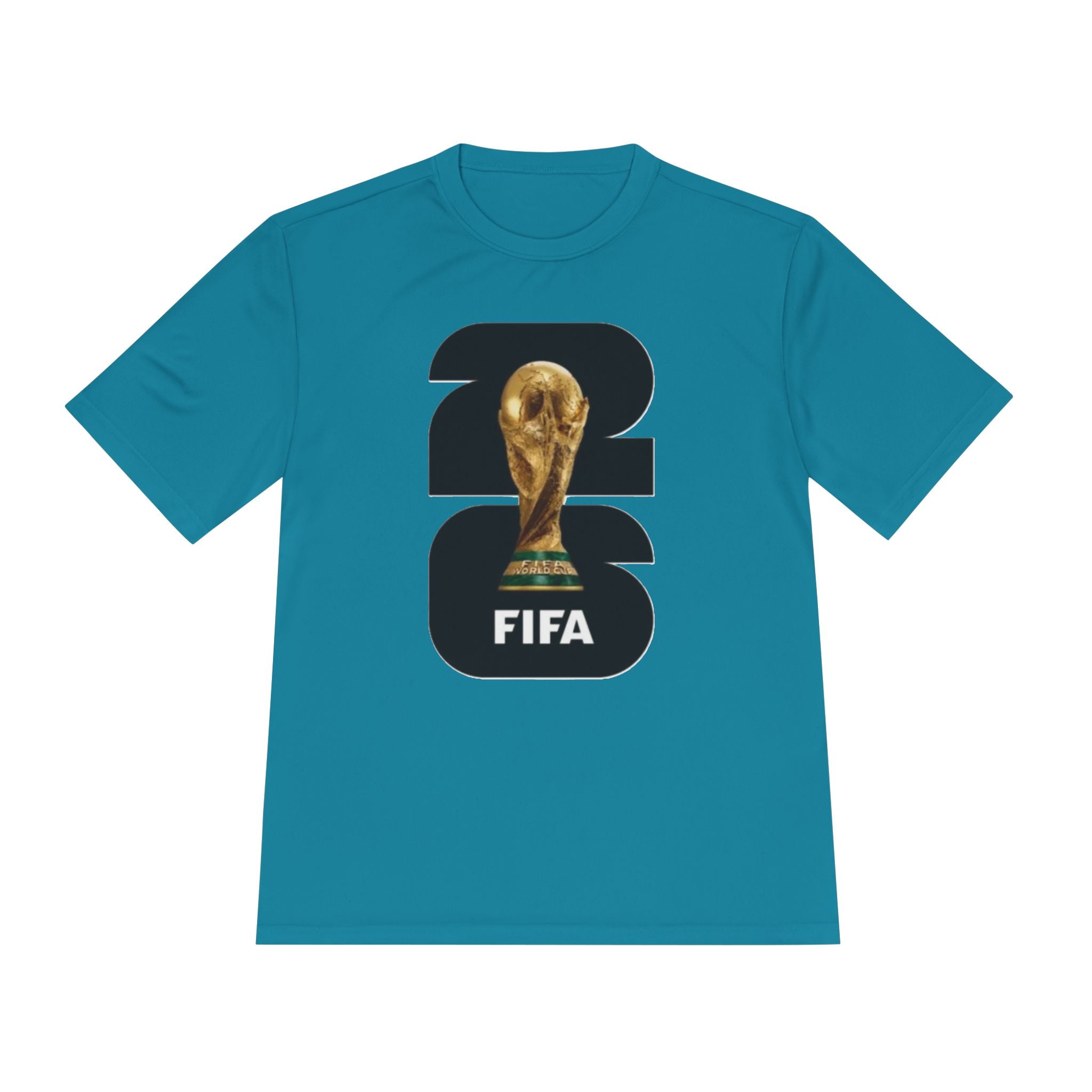 FIFA World Cup 26 Trophy Tee — Soccer Fan Moisture-Wicking Shirt