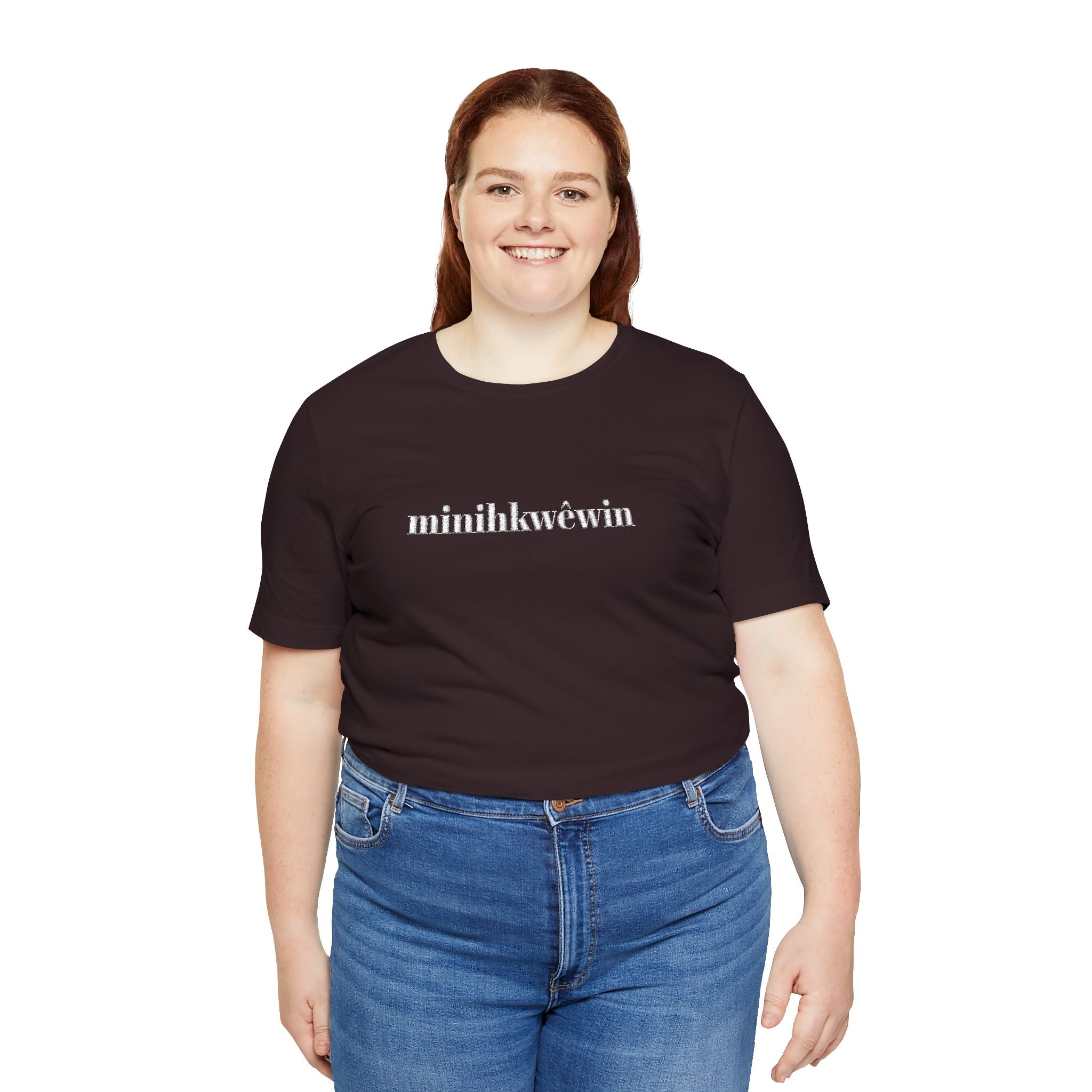 Minimalist  "minihkwêwin" Tee — Short Sleeve T-Shirt