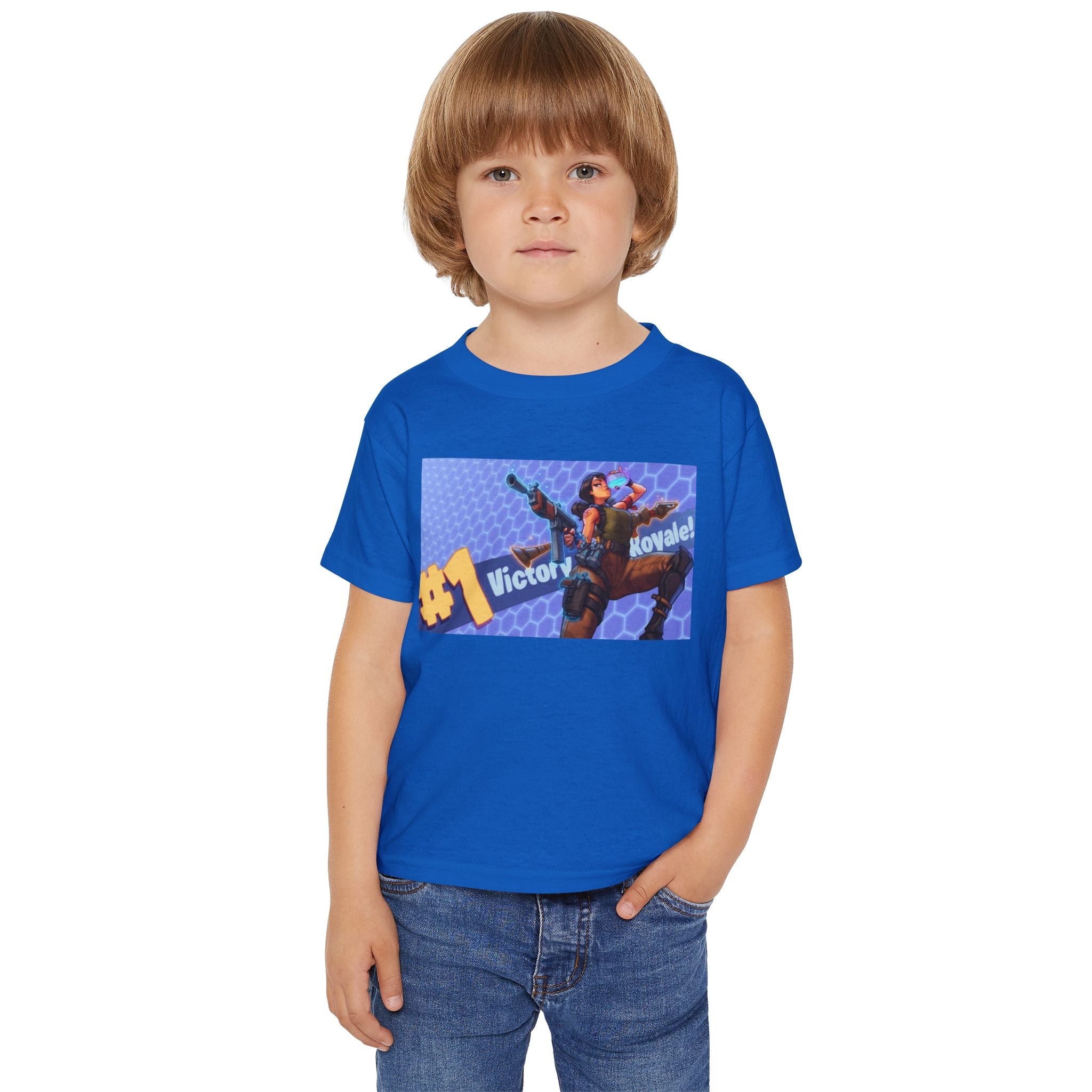 Toddler T‑Shirt "#1 Victory Royale" Fortnite Graphic